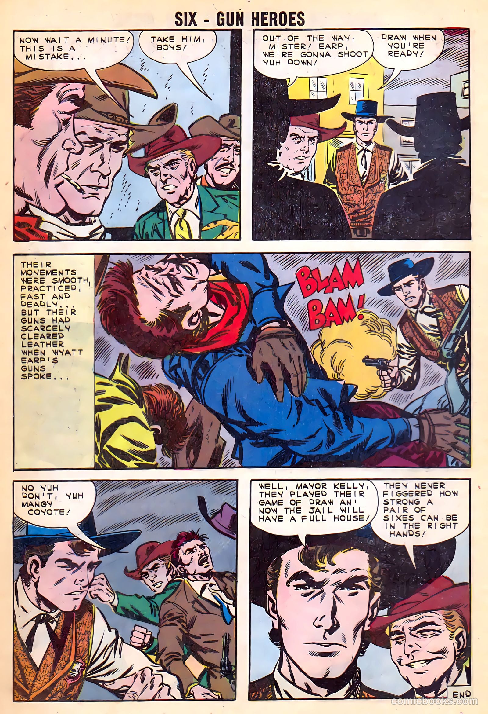 Six-Gun Heroes #70 — page 8 of 36