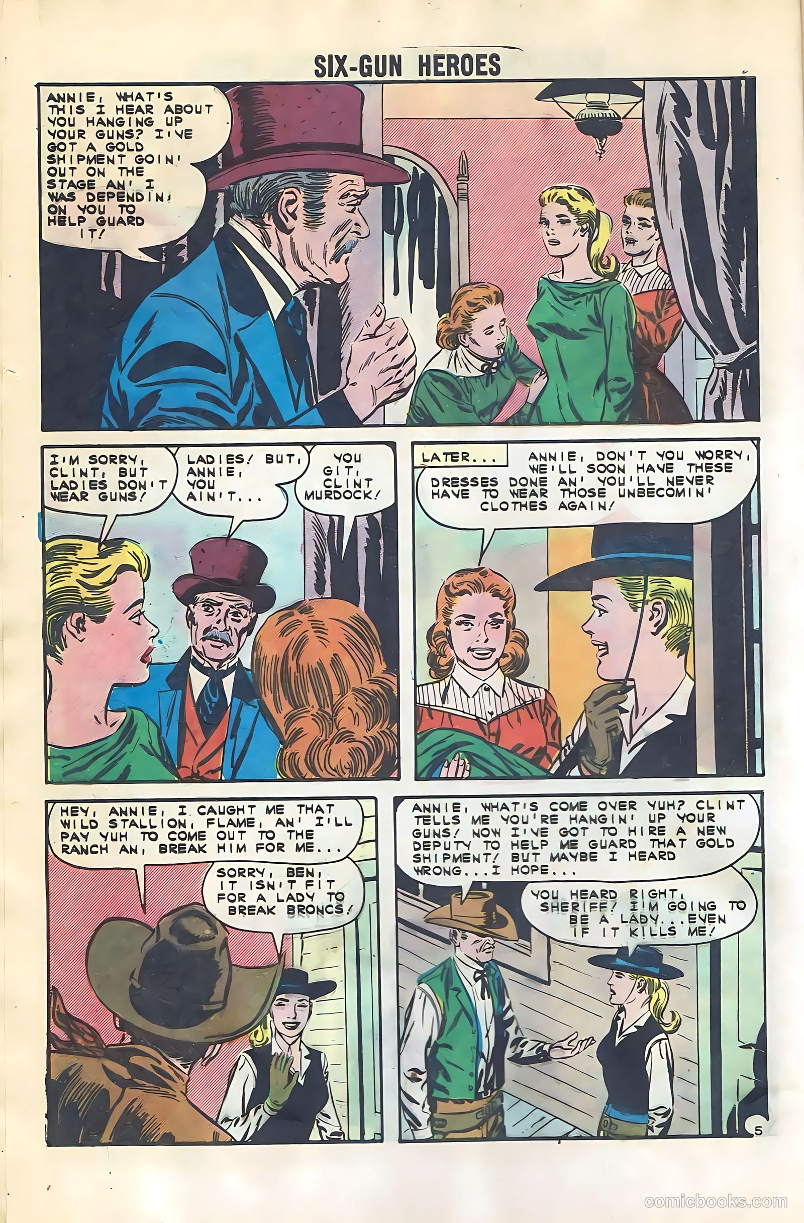 Six-Gun Heroes #71 — page 8 of 36