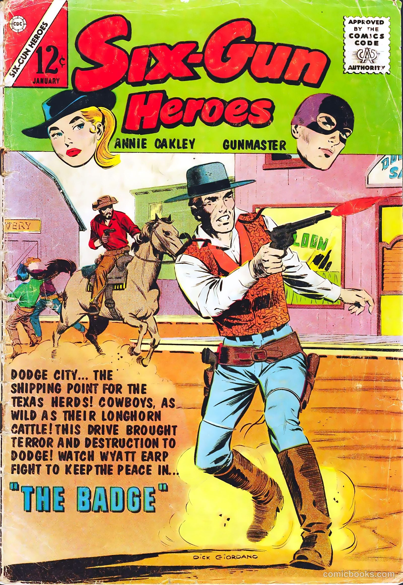 Six-Gun Heroes #72 — page 1 of 35
