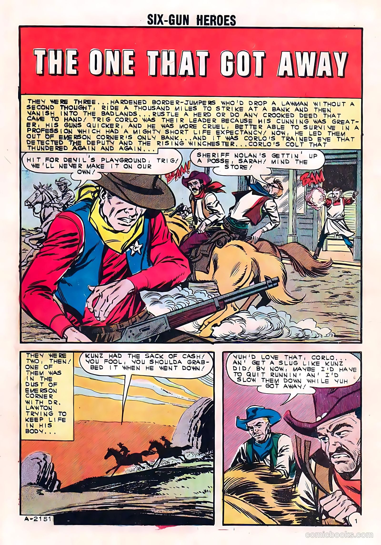 Six-Gun Heroes #72 — page 11 of 35