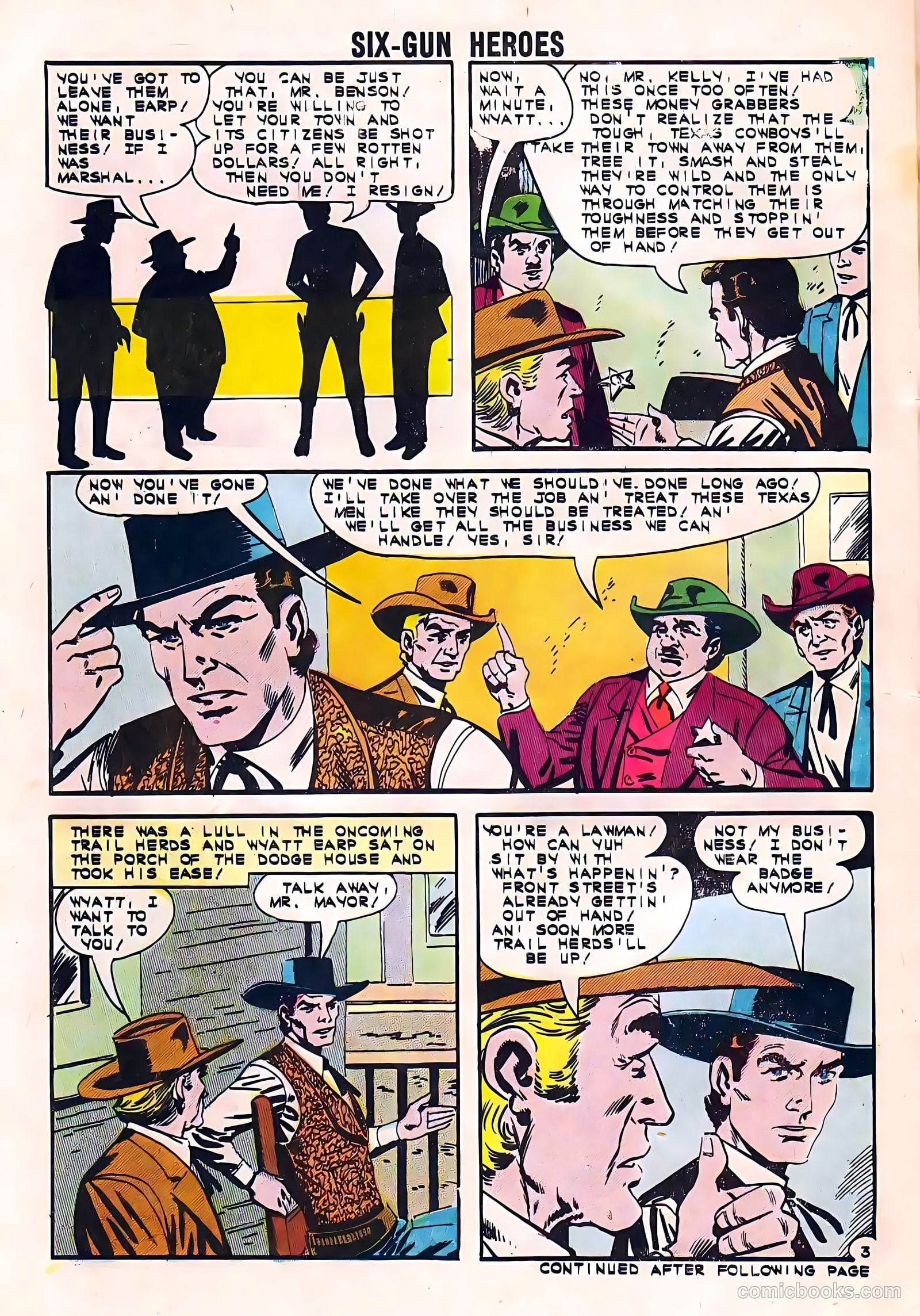 Six-Gun Heroes #72 — page 33 of 35