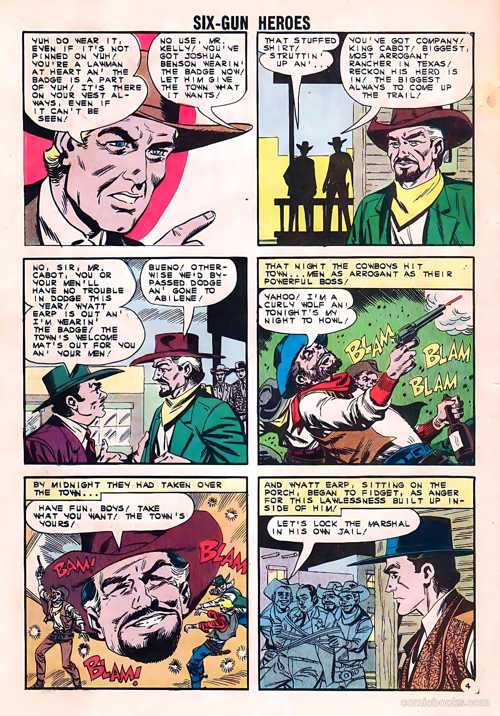 Six-Gun Heroes #72 — page 35 of 35