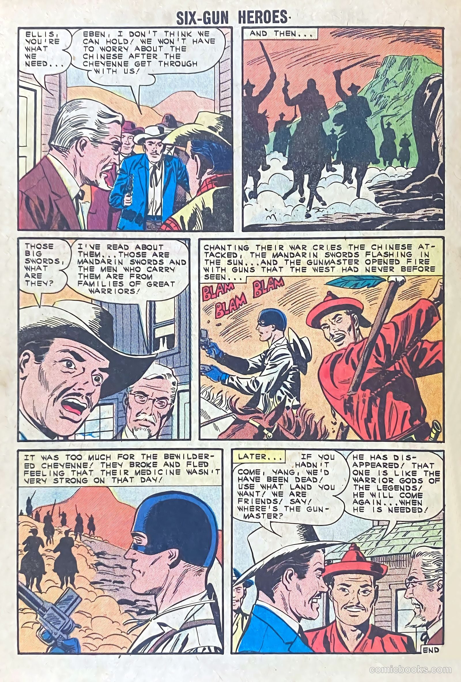 Six-Gun Heroes #73 — page 32 of 36