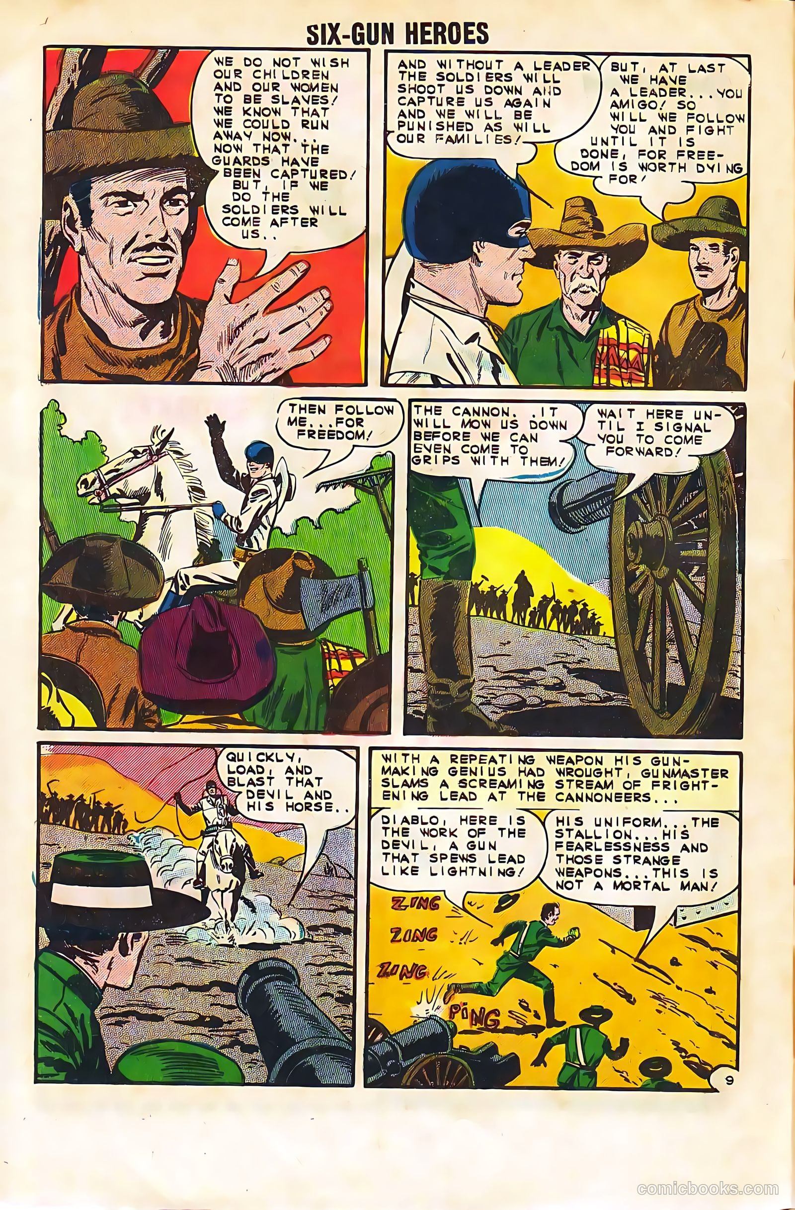 Six-Gun Heroes #76 — page 32 of 36