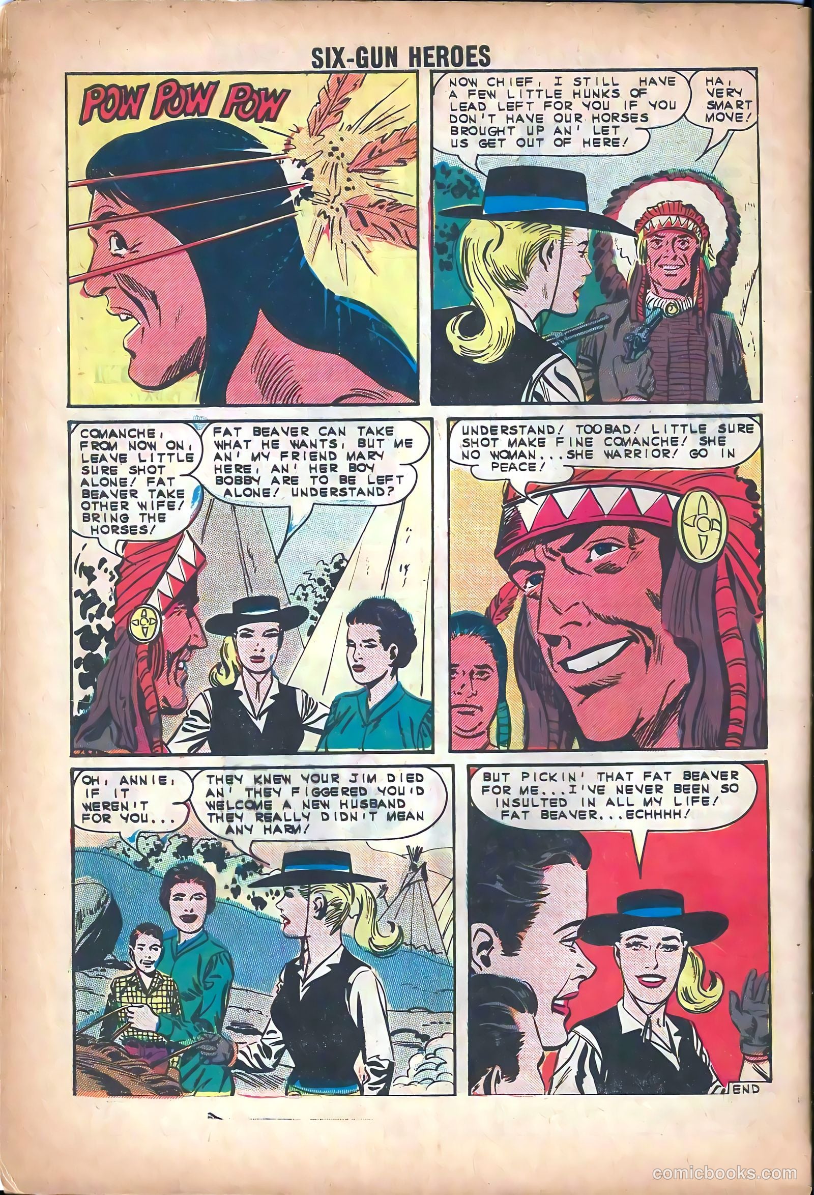 Six-Gun Heroes #77 — page 32 of 36
