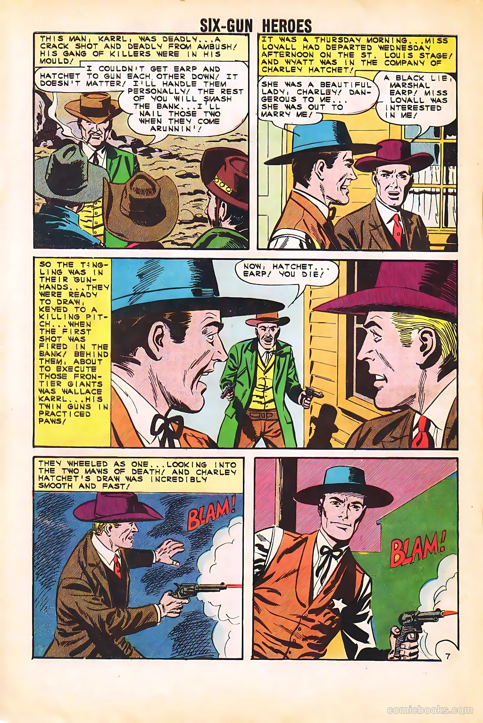 Six-Gun Heroes #79 — page 32 of 36