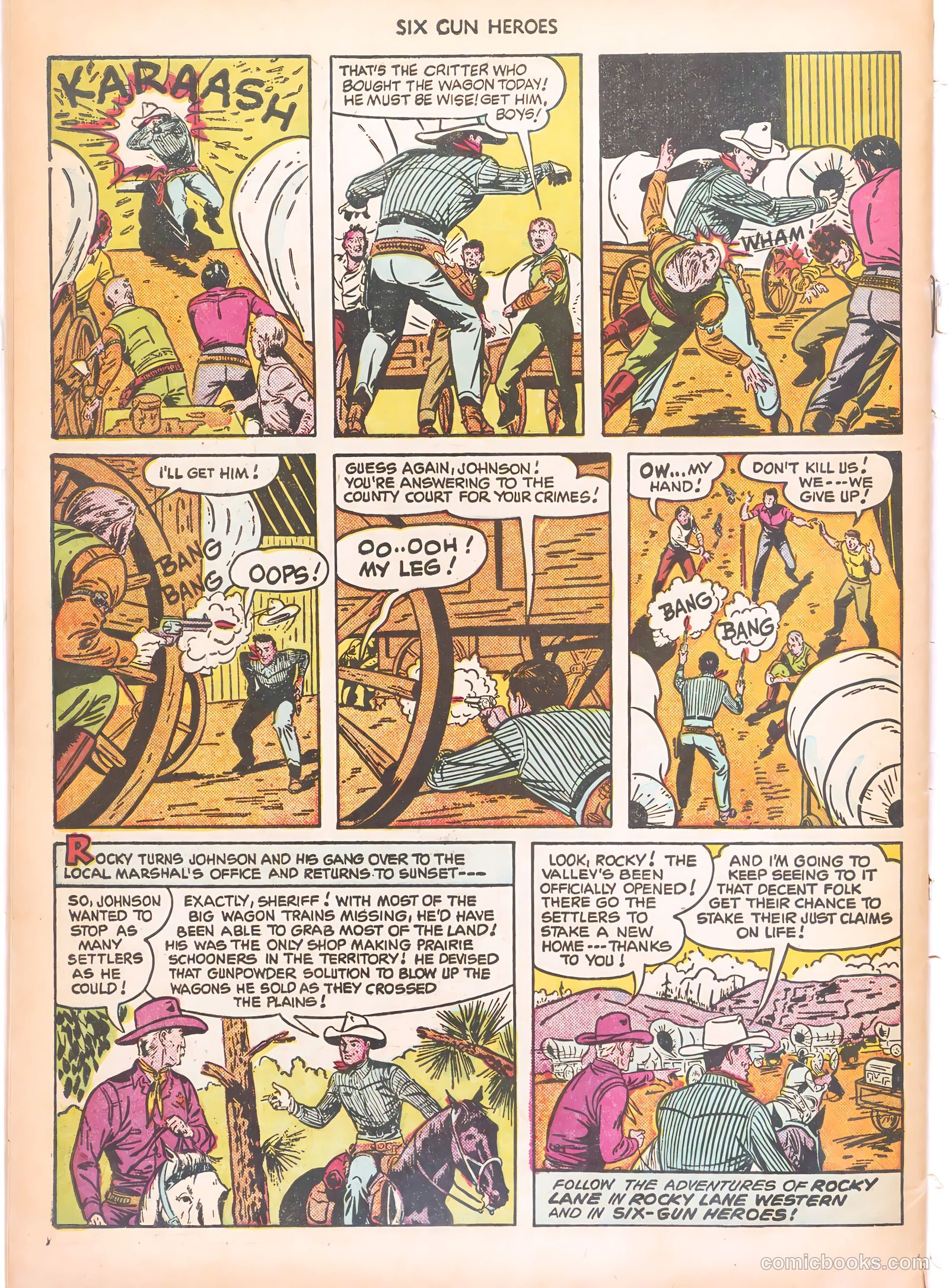 Six-Gun Heroes #8 — page 34 of 36