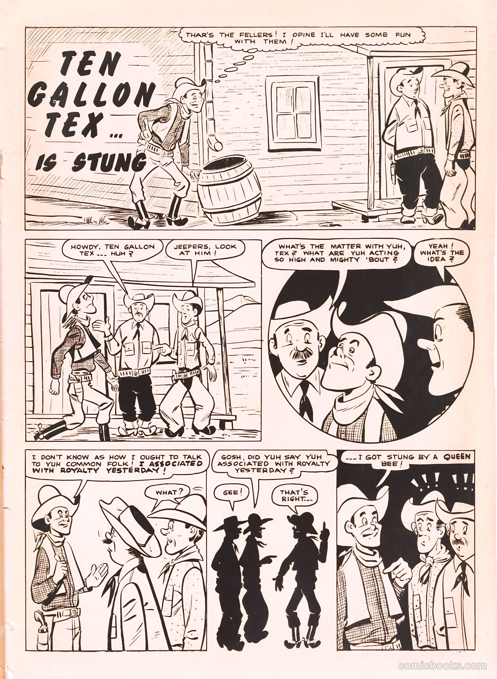 Six-Gun Heroes #8 — page 35 of 36
