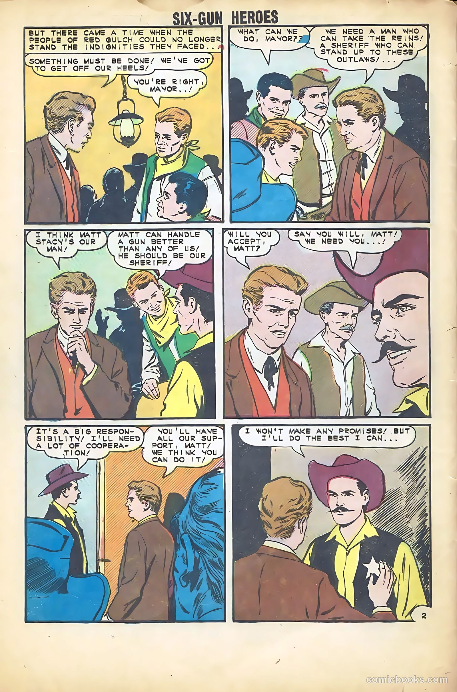 Six-Gun Heroes #81 — page 32 of 36