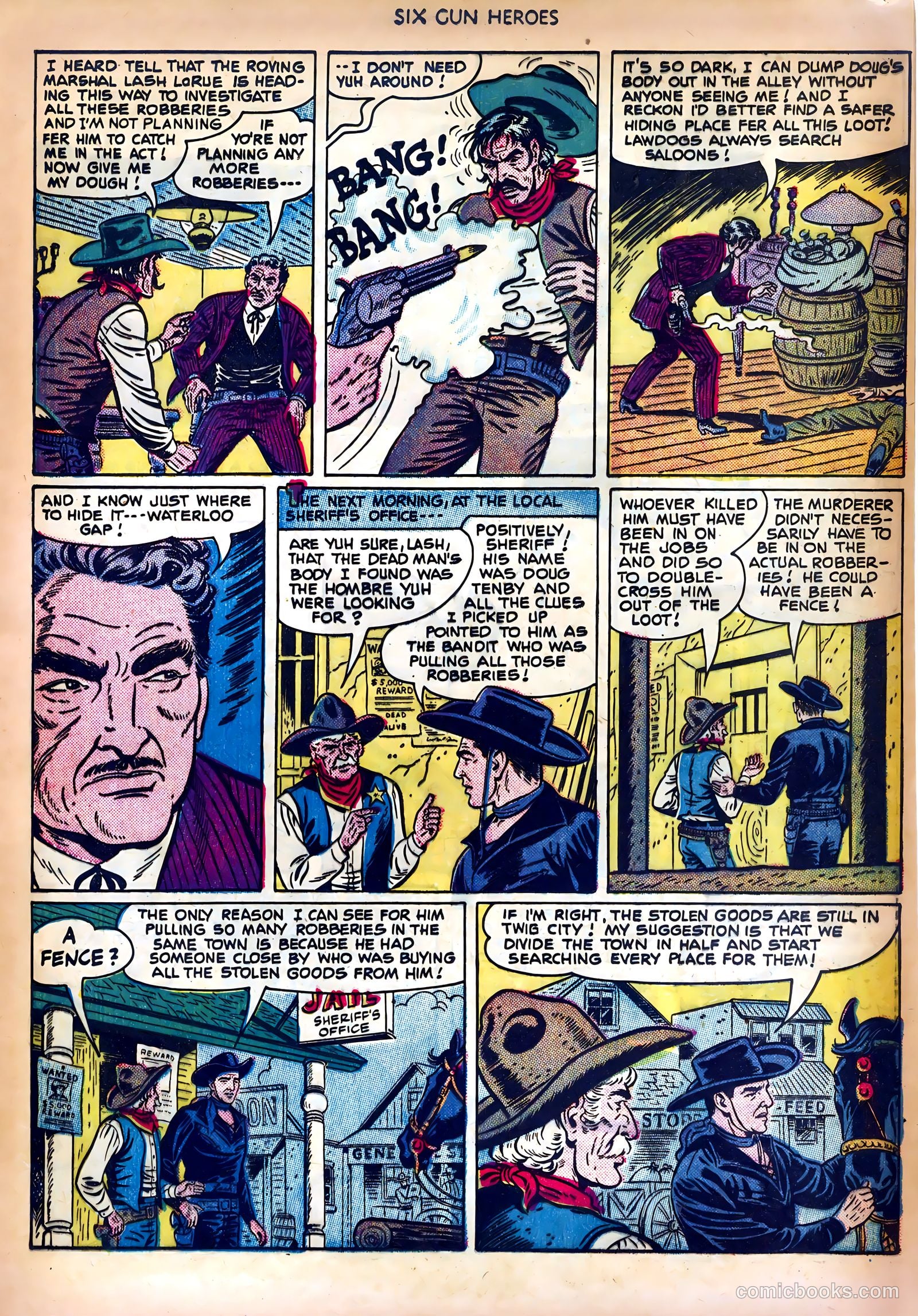 Six-Gun Heroes #9 — page 9 of 36