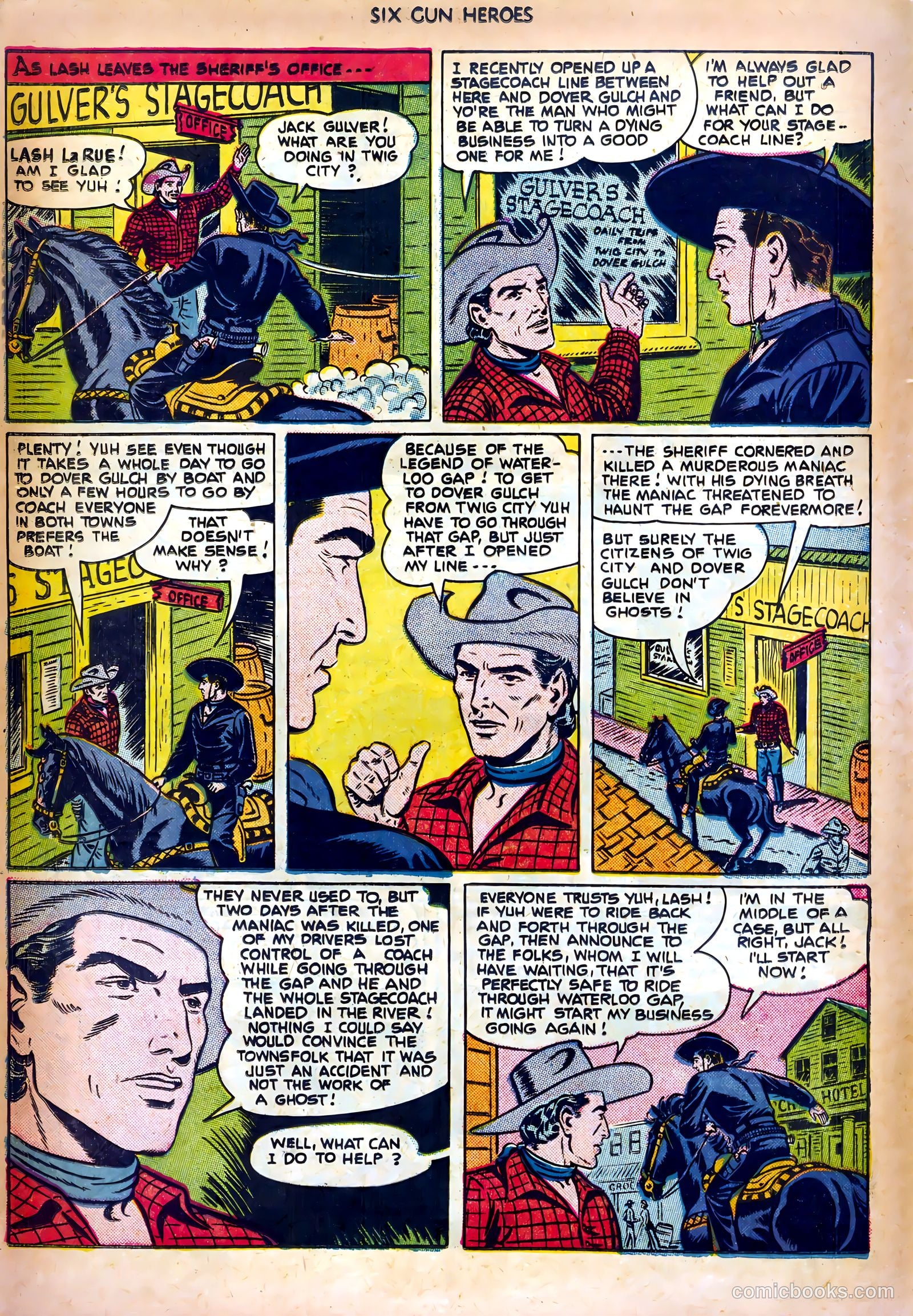 Six-Gun Heroes #9 — page 10 of 36