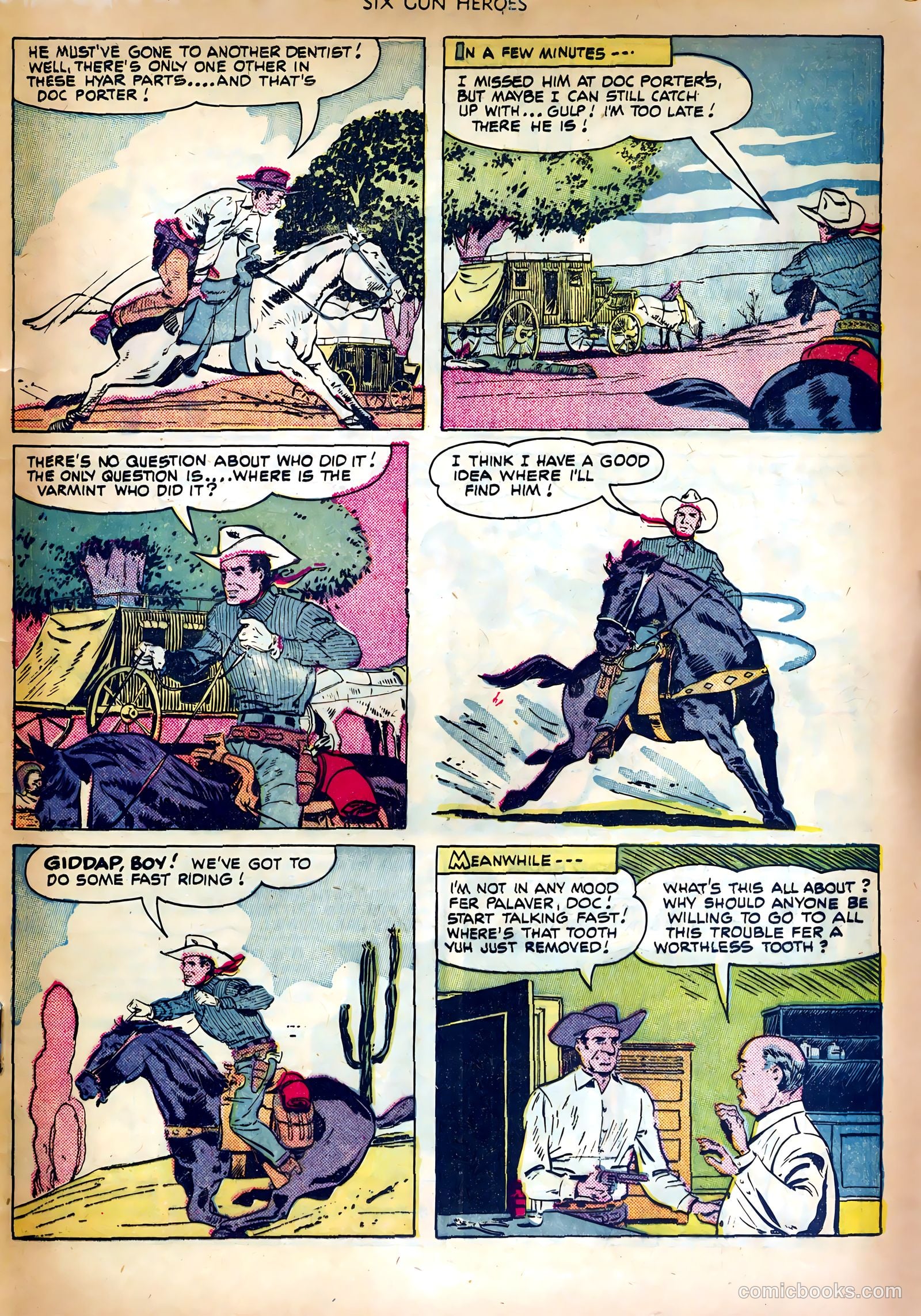 Six-Gun Heroes #9 — page 33 of 36