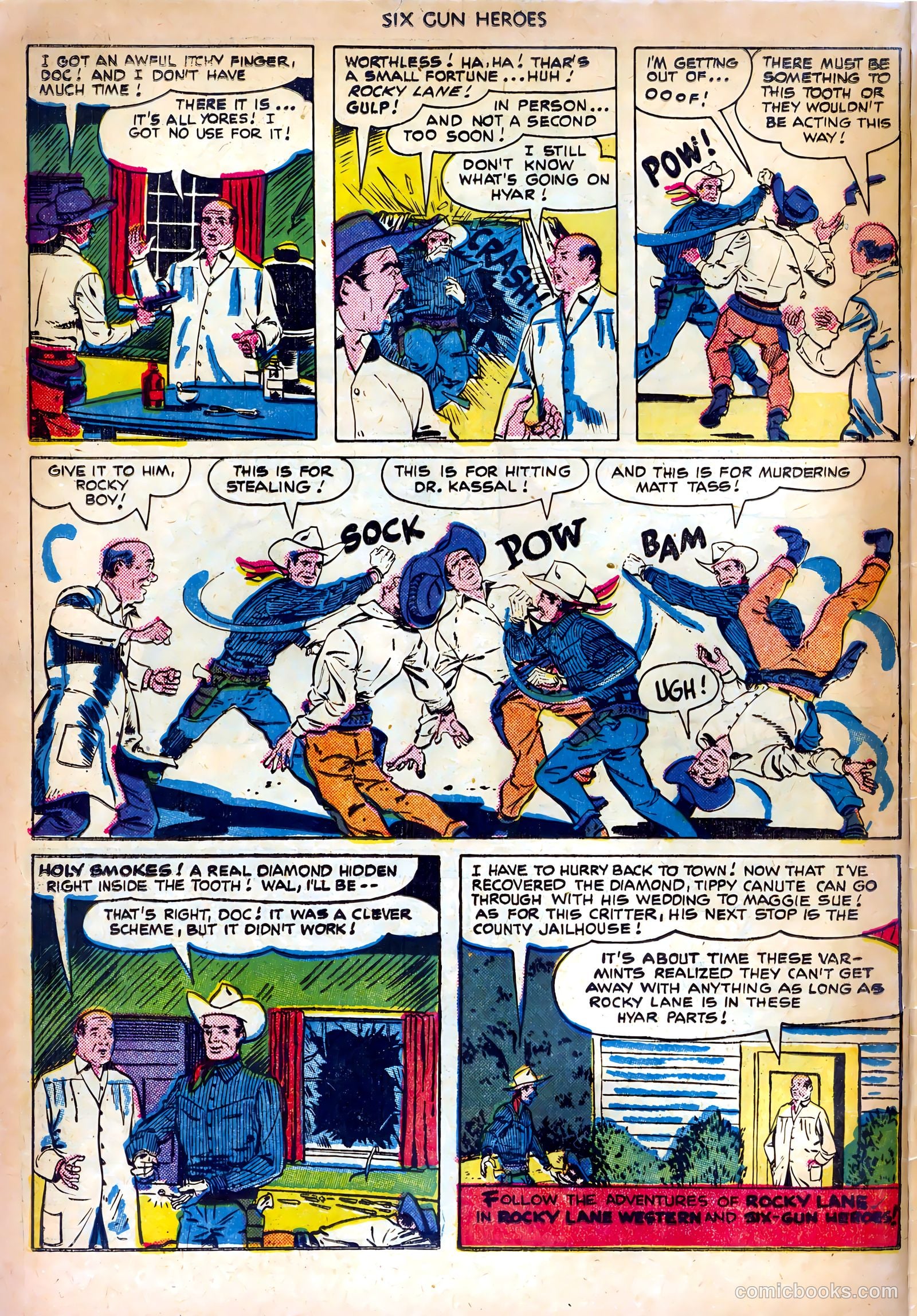 Six-Gun Heroes #9 — page 34 of 36
