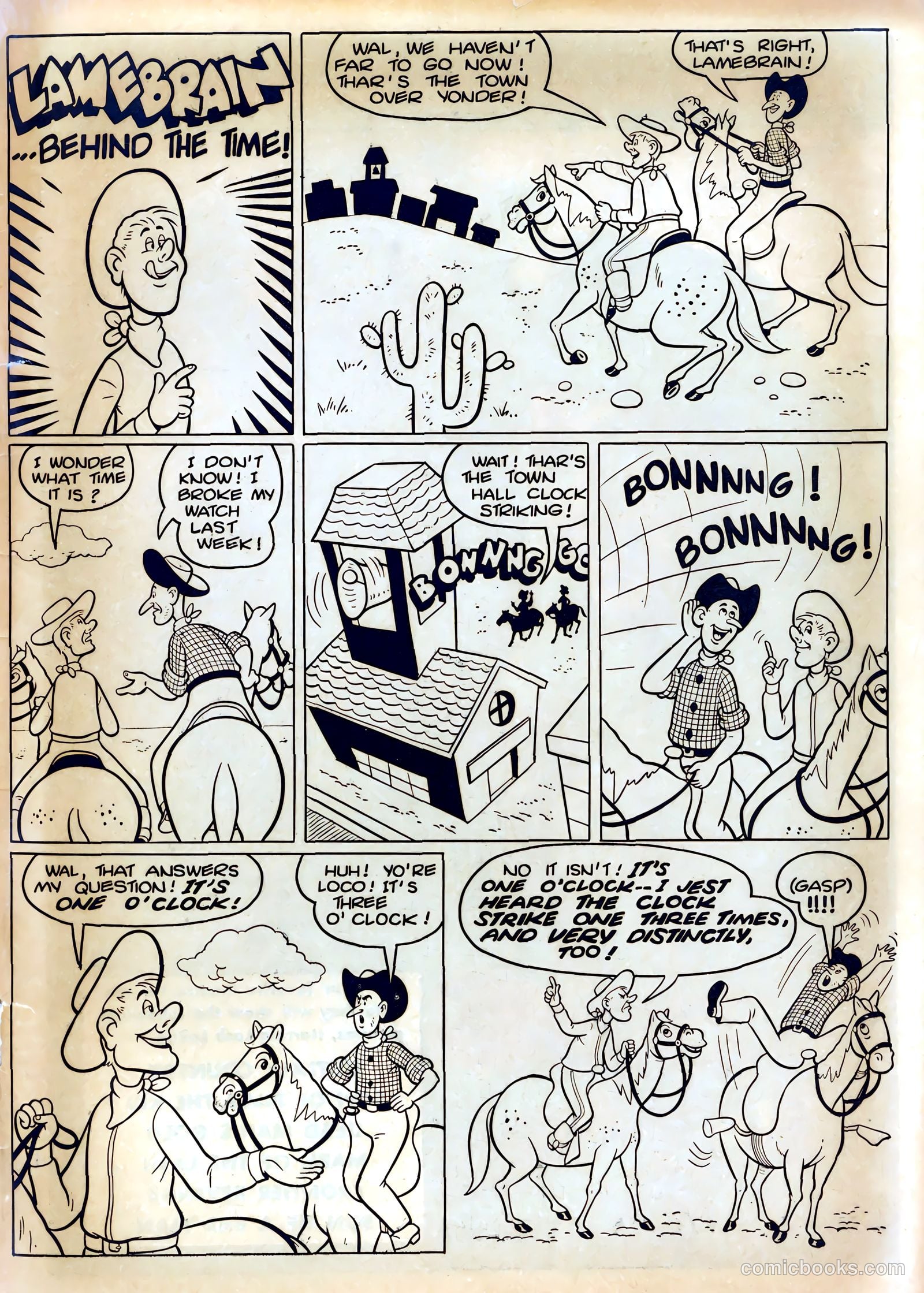 Six-Gun Heroes #9 — page 35 of 36