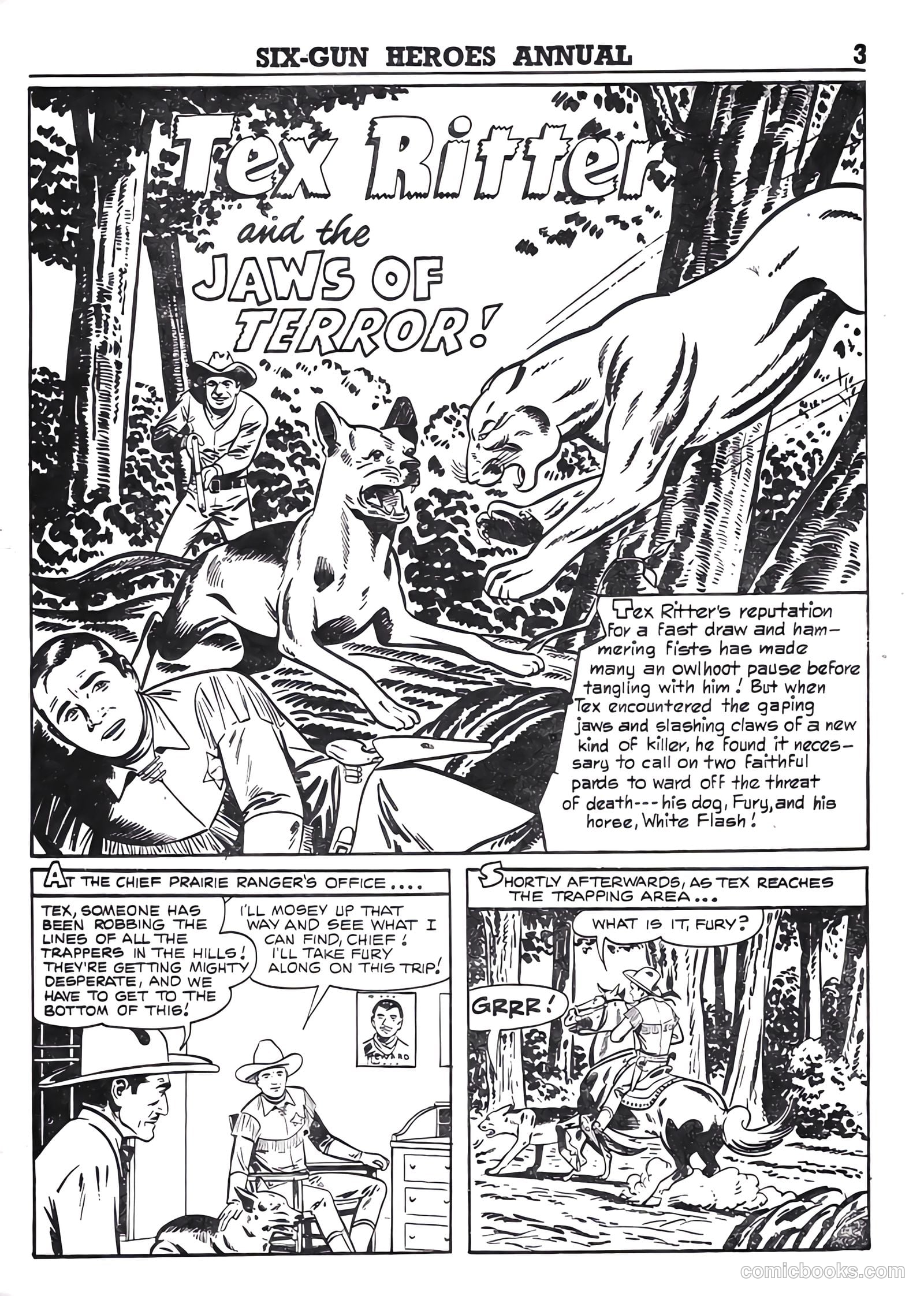 Six-Gun Heroes Western Comic Annual #4 — page 4 of 97