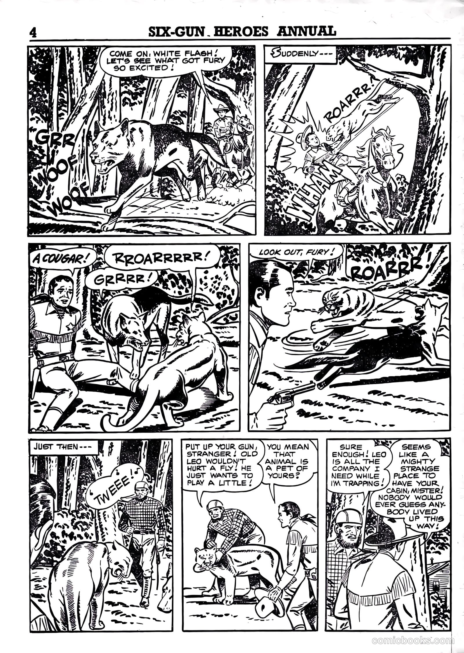 Six-Gun Heroes Western Comic Annual #4 — page 5 of 97