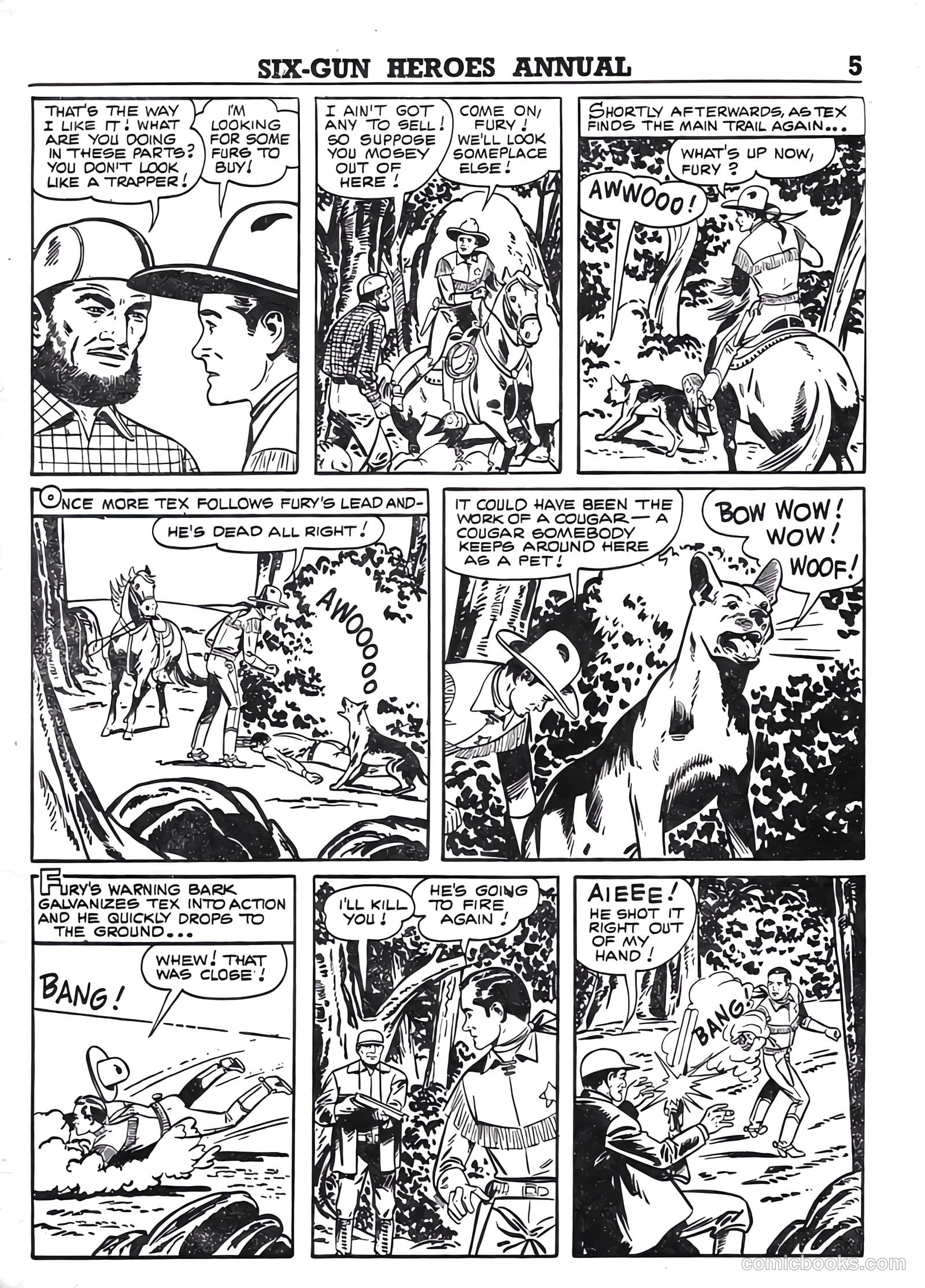 Six-Gun Heroes Western Comic Annual #4 — page 6 of 97
