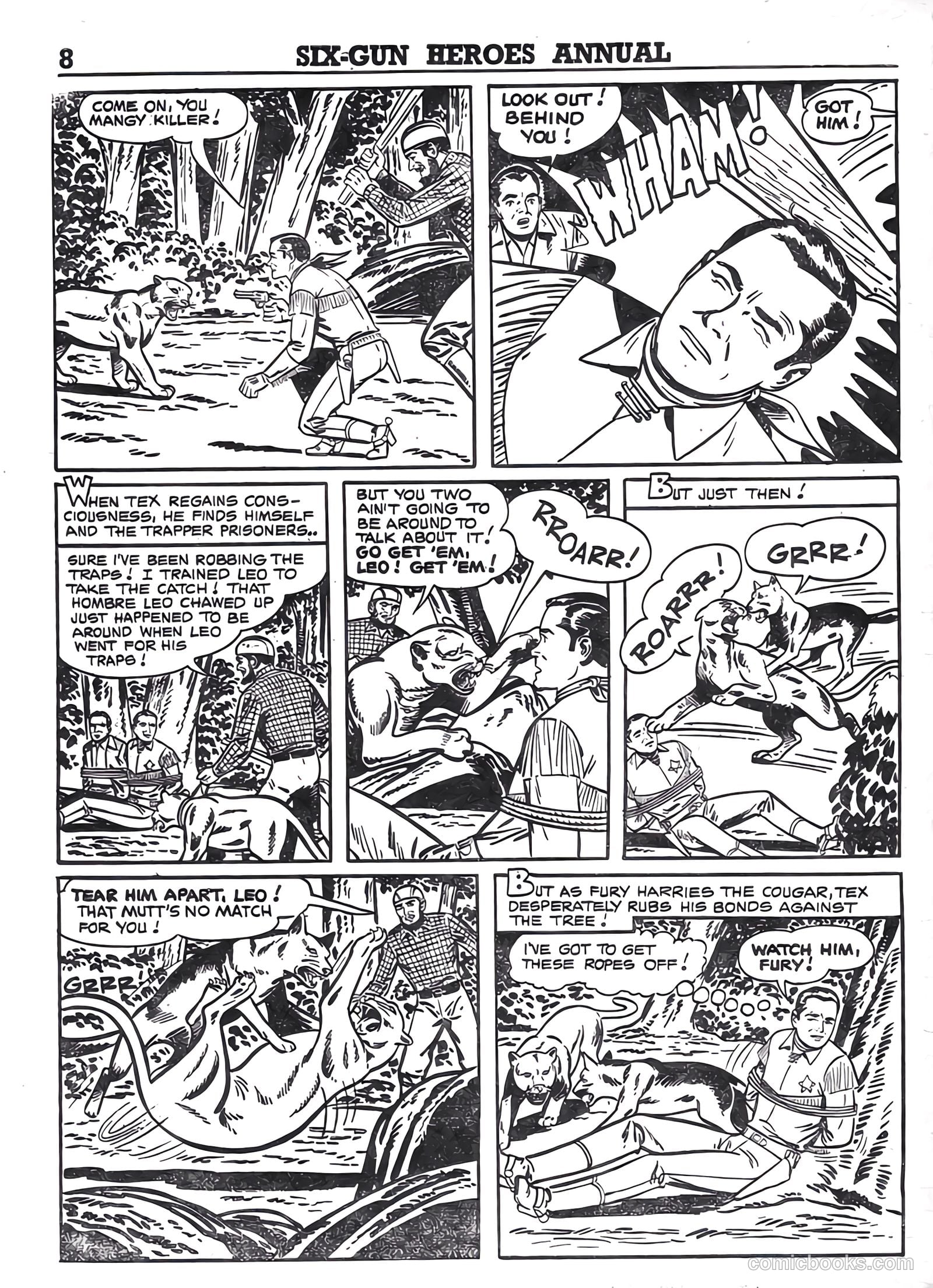 Six-Gun Heroes Western Comic Annual #4 — page 9 of 97