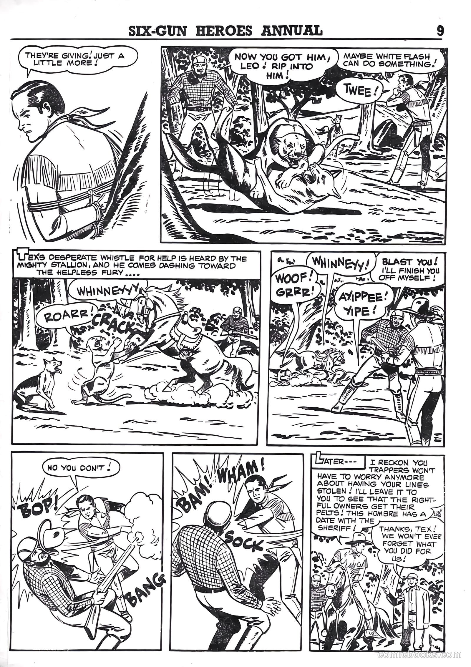 Six-Gun Heroes Western Comic Annual #4 — page 10 of 97