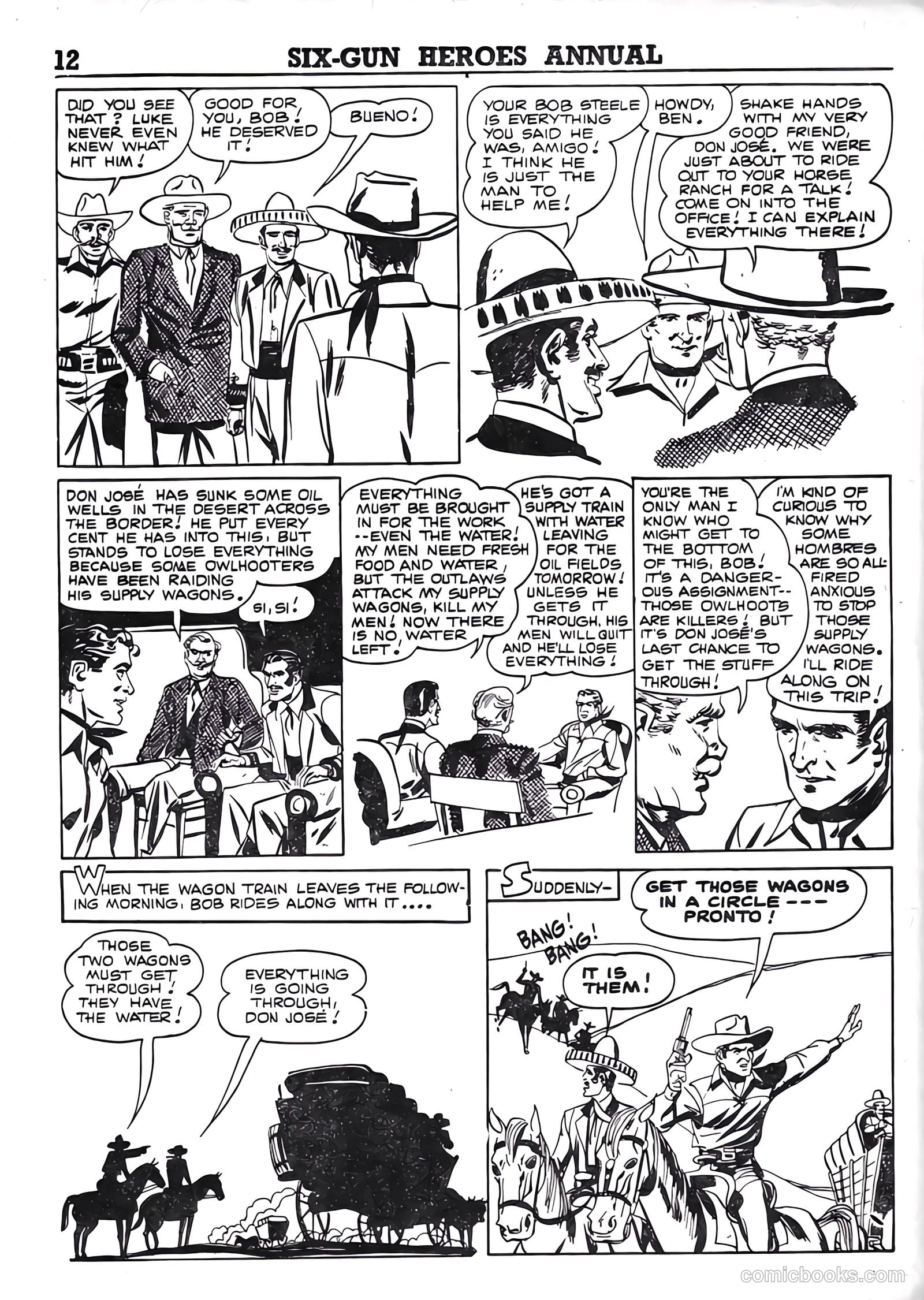 Six-Gun Heroes Western Comic Annual #4 — page 13 of 97