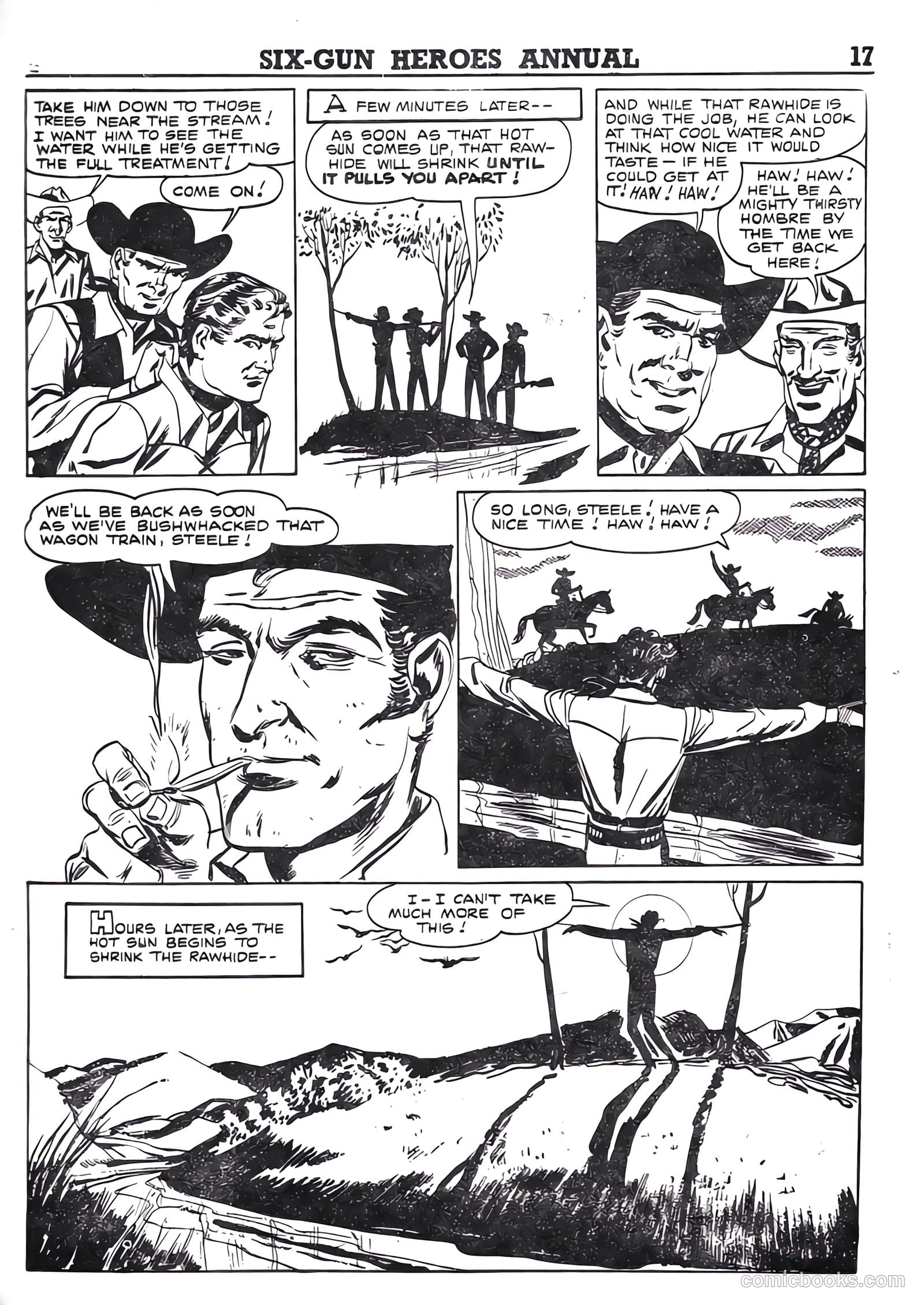 Six-Gun Heroes Western Comic Annual #4 — page 18 of 97
