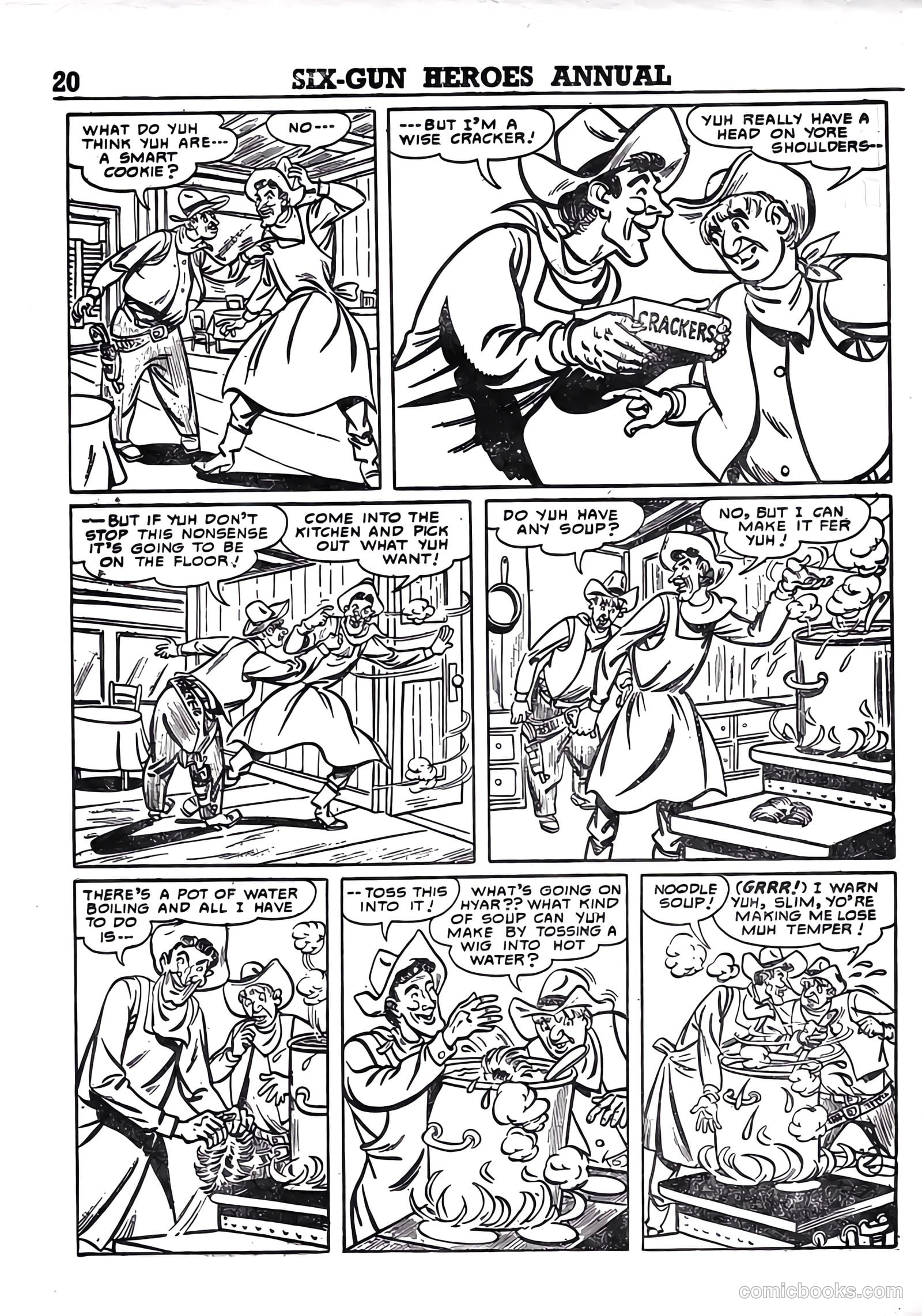 Six-Gun Heroes Western Comic Annual #4 — page 21 of 97