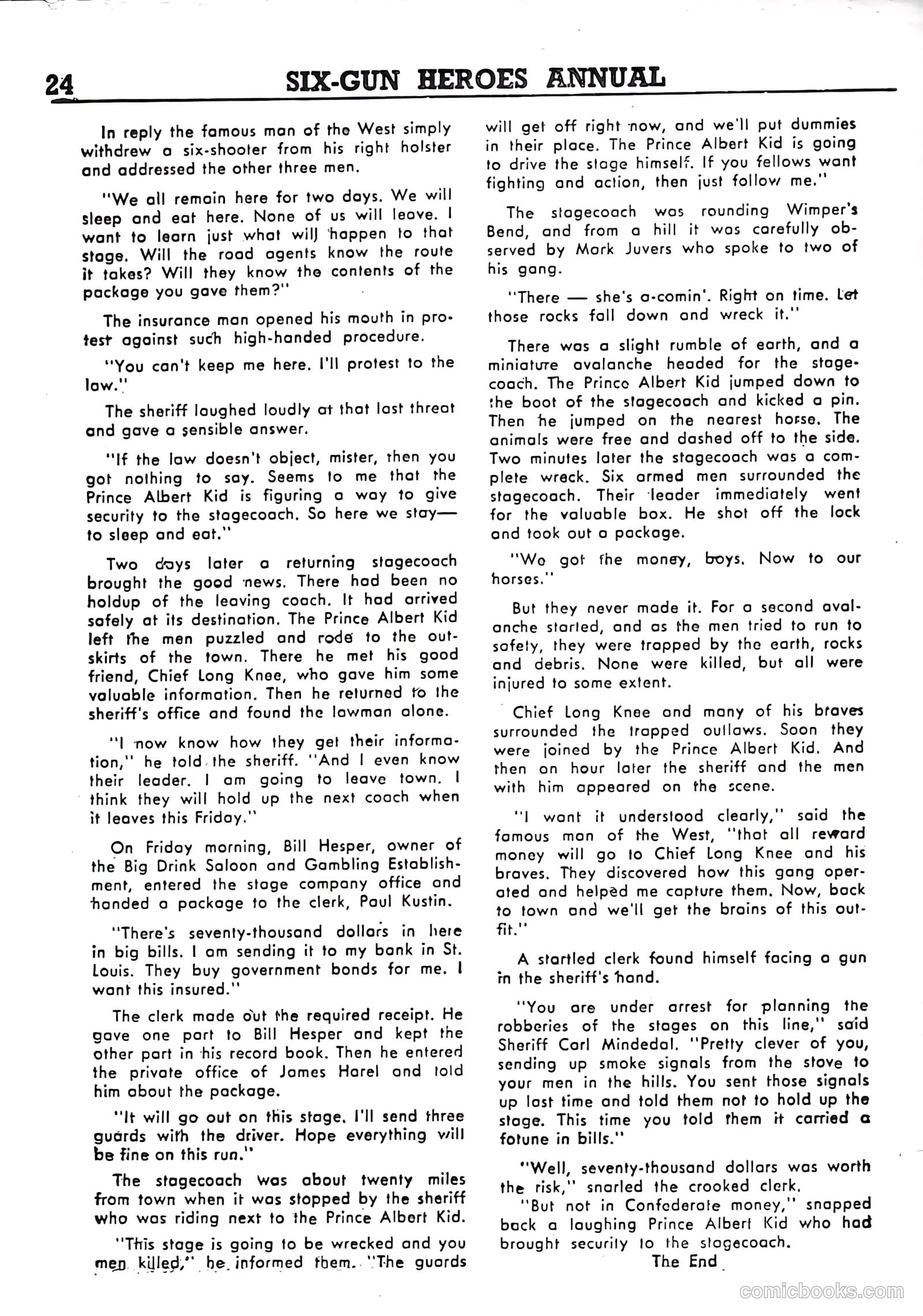 Six-Gun Heroes Western Comic Annual #4 — page 25 of 97