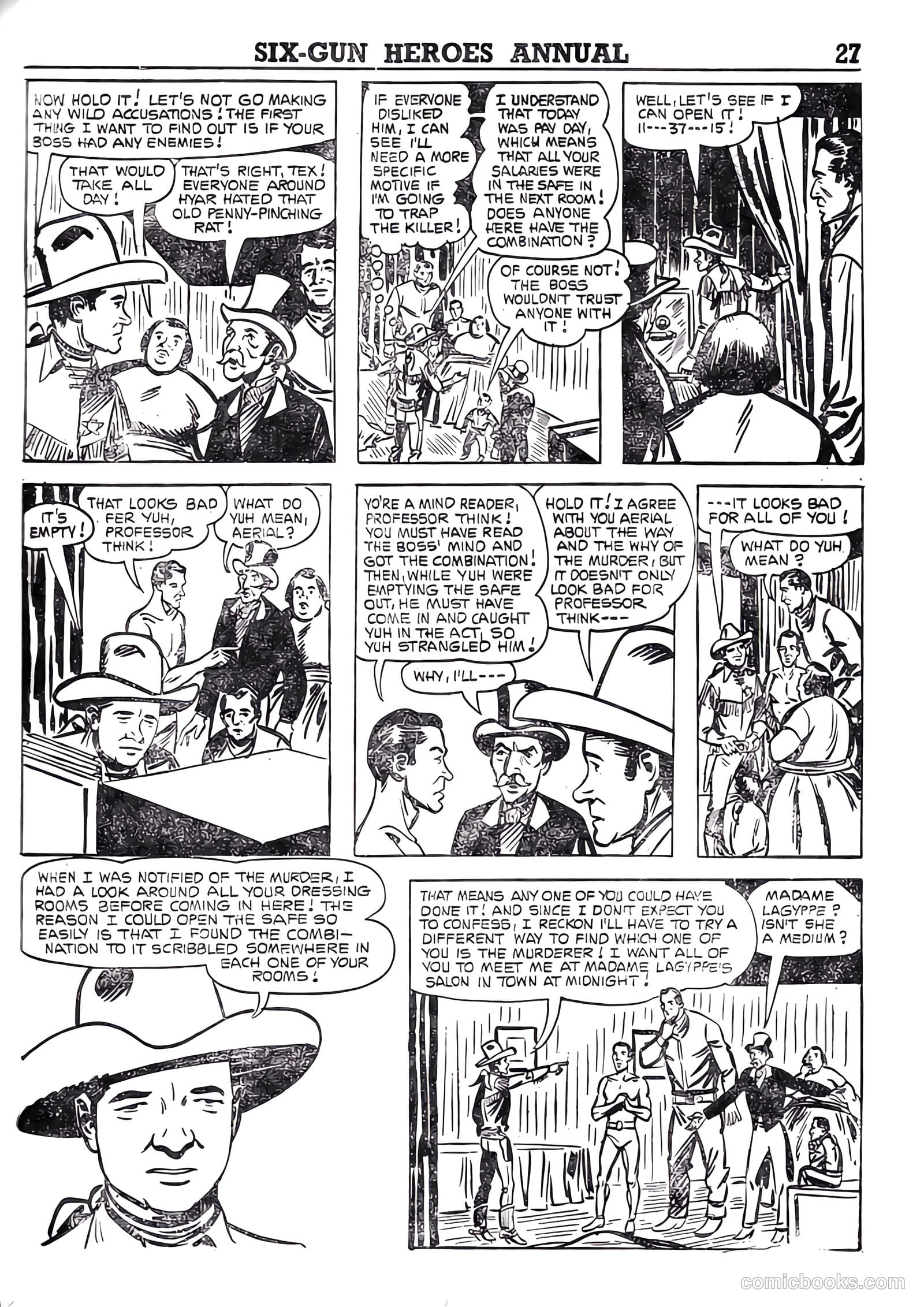 Six-Gun Heroes Western Comic Annual #4 — page 28 of 97