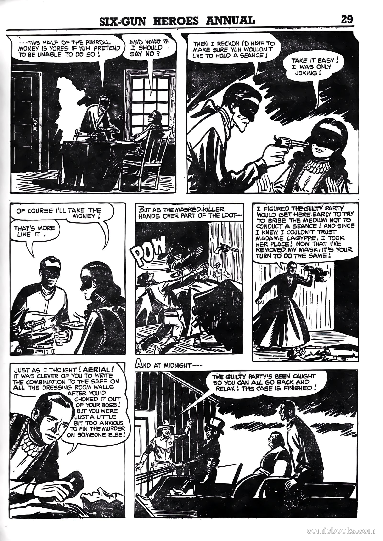Six-Gun Heroes Western Comic Annual #4 — page 30 of 97