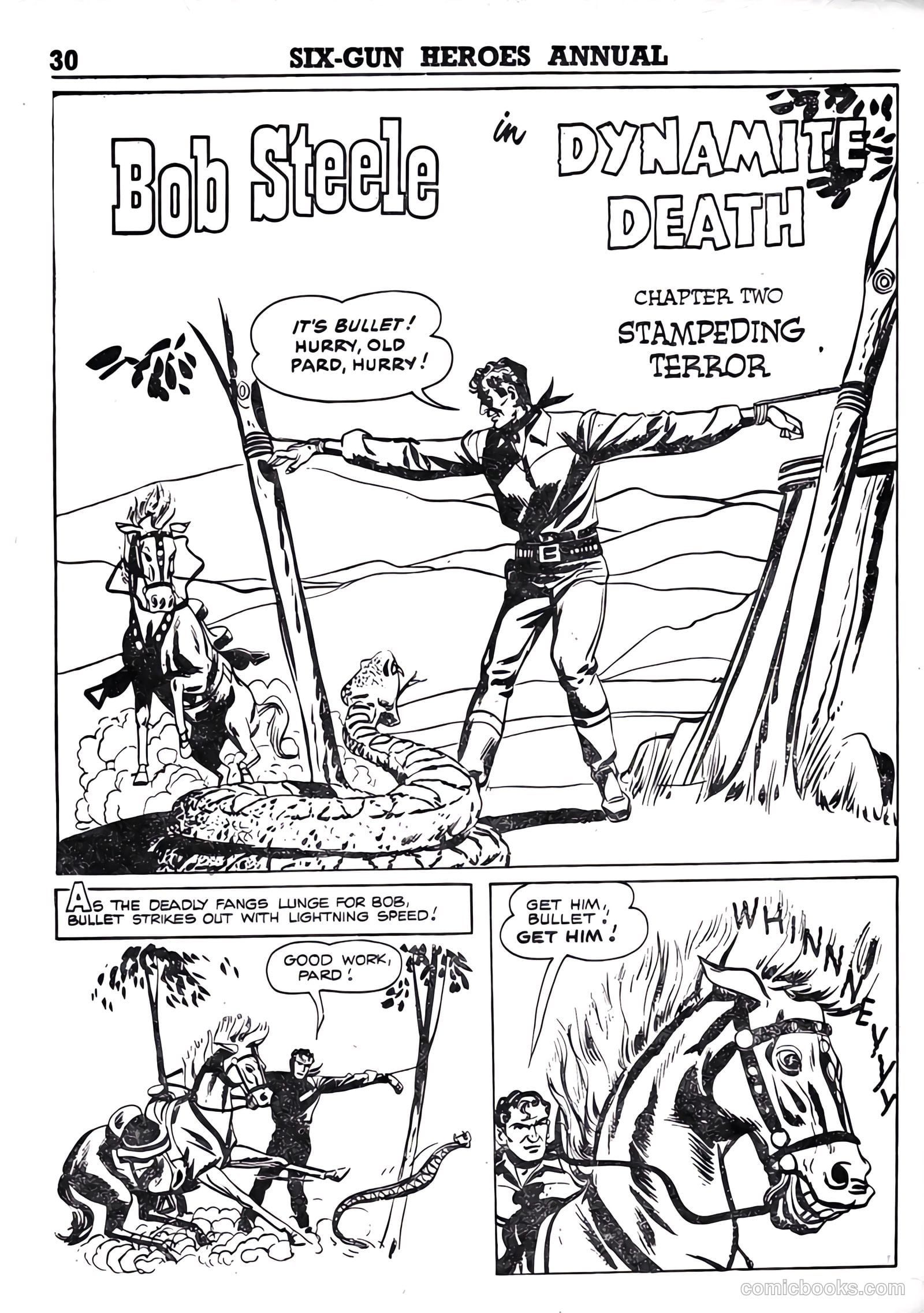 Six-Gun Heroes Western Comic Annual #4 — page 31 of 97