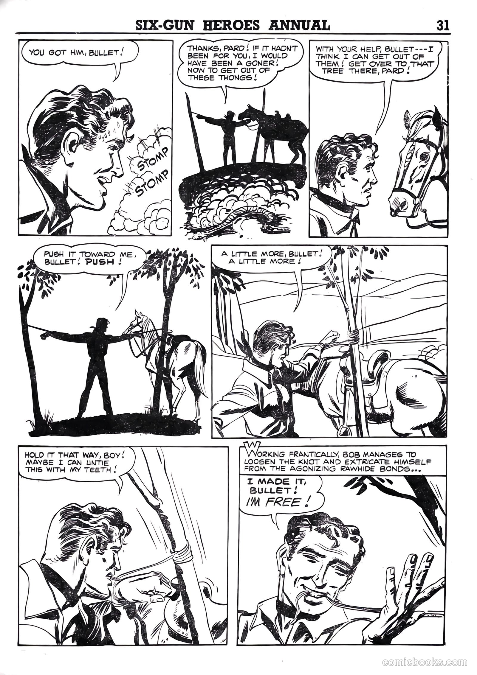 Six-Gun Heroes Western Comic Annual #4 — page 32 of 97
