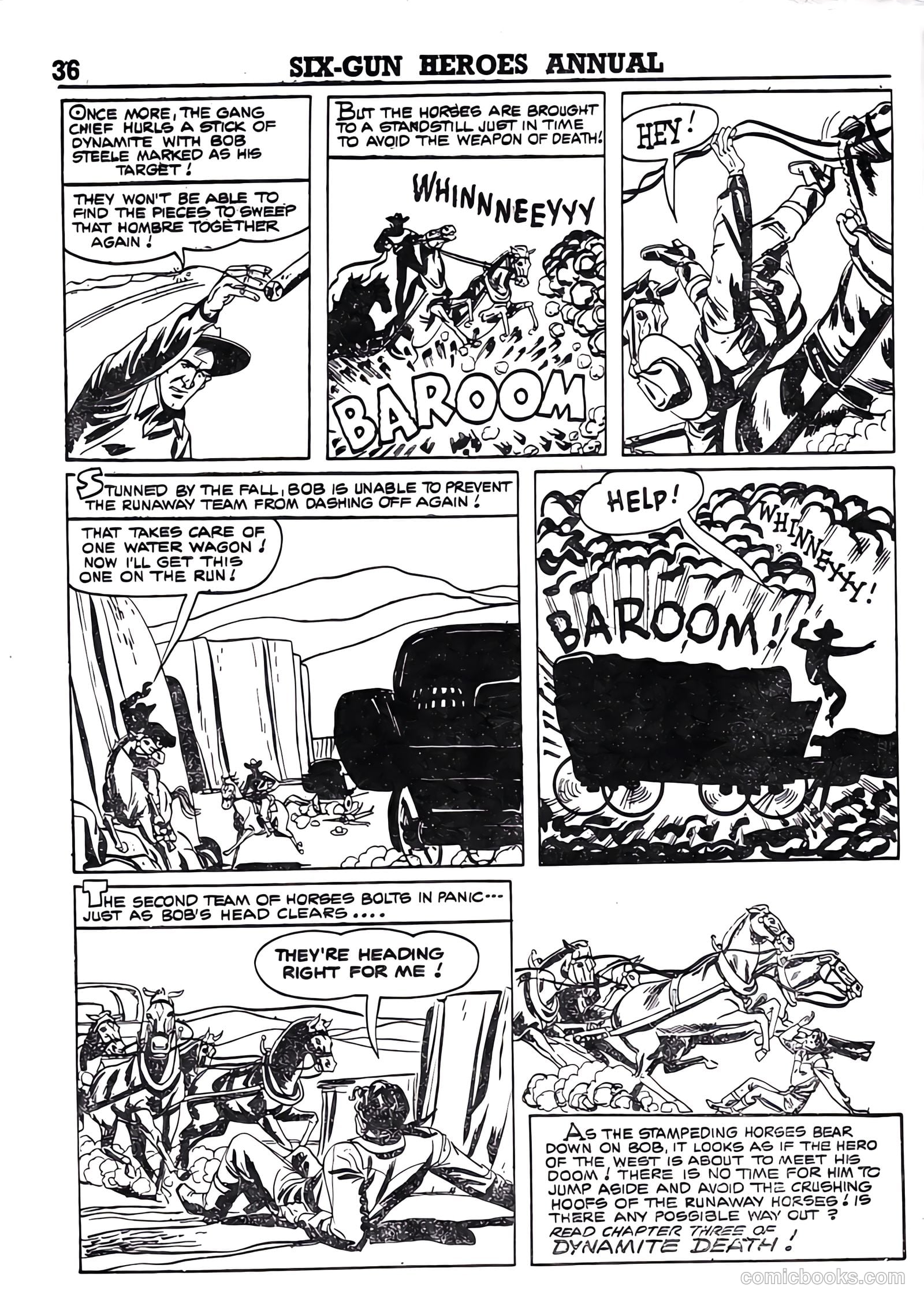 Six-Gun Heroes Western Comic Annual #4 — page 37 of 97