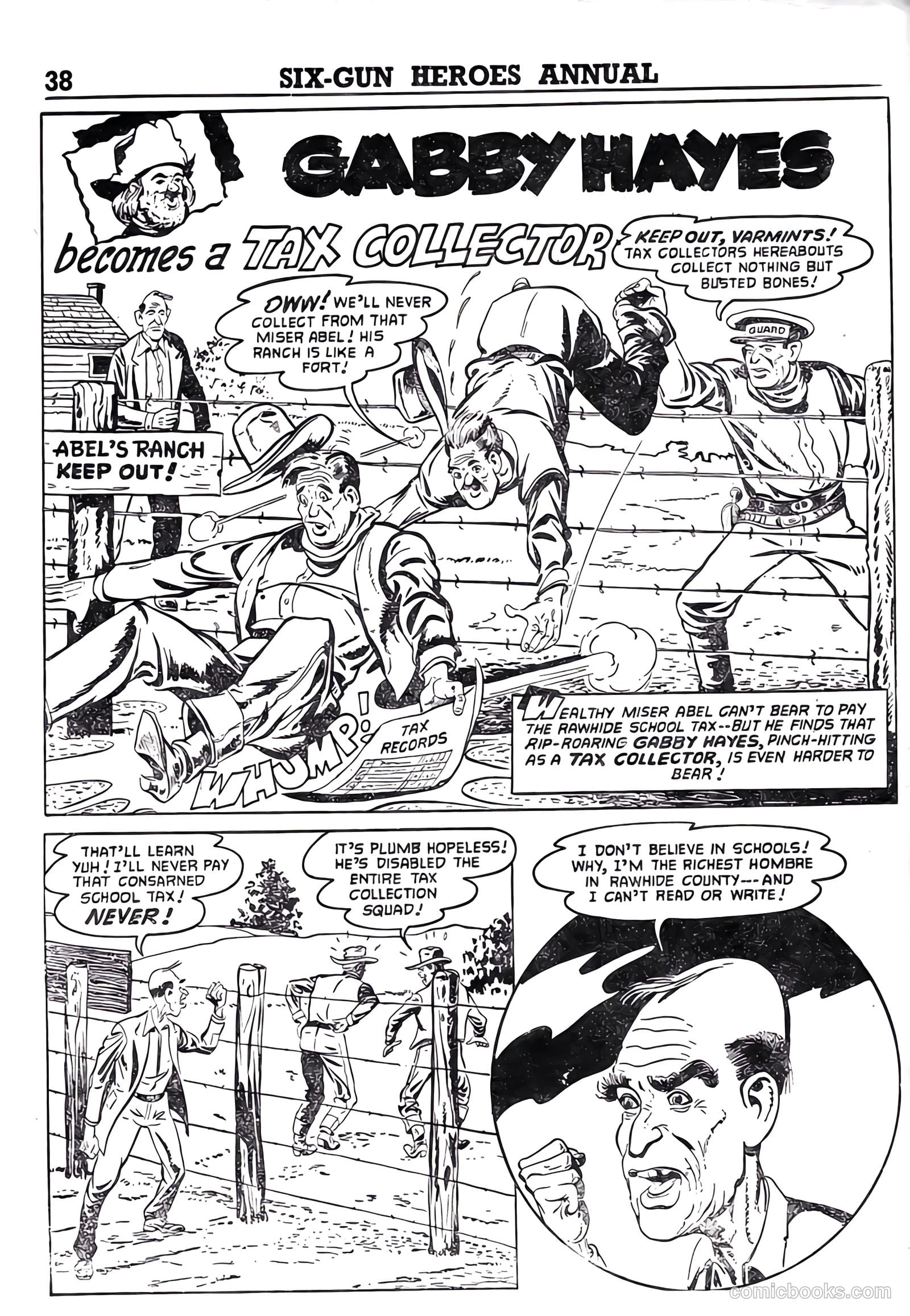 Six-Gun Heroes Western Comic Annual #4 — page 39 of 97