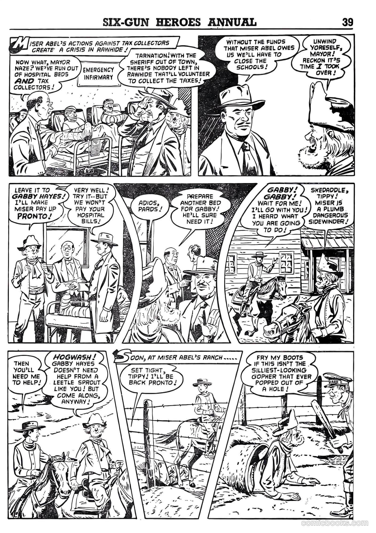 Six-Gun Heroes Western Comic Annual #4 — page 40 of 97