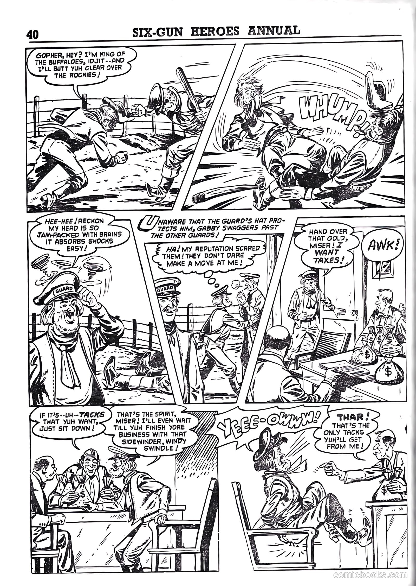 Six-Gun Heroes Western Comic Annual #4 — page 41 of 97