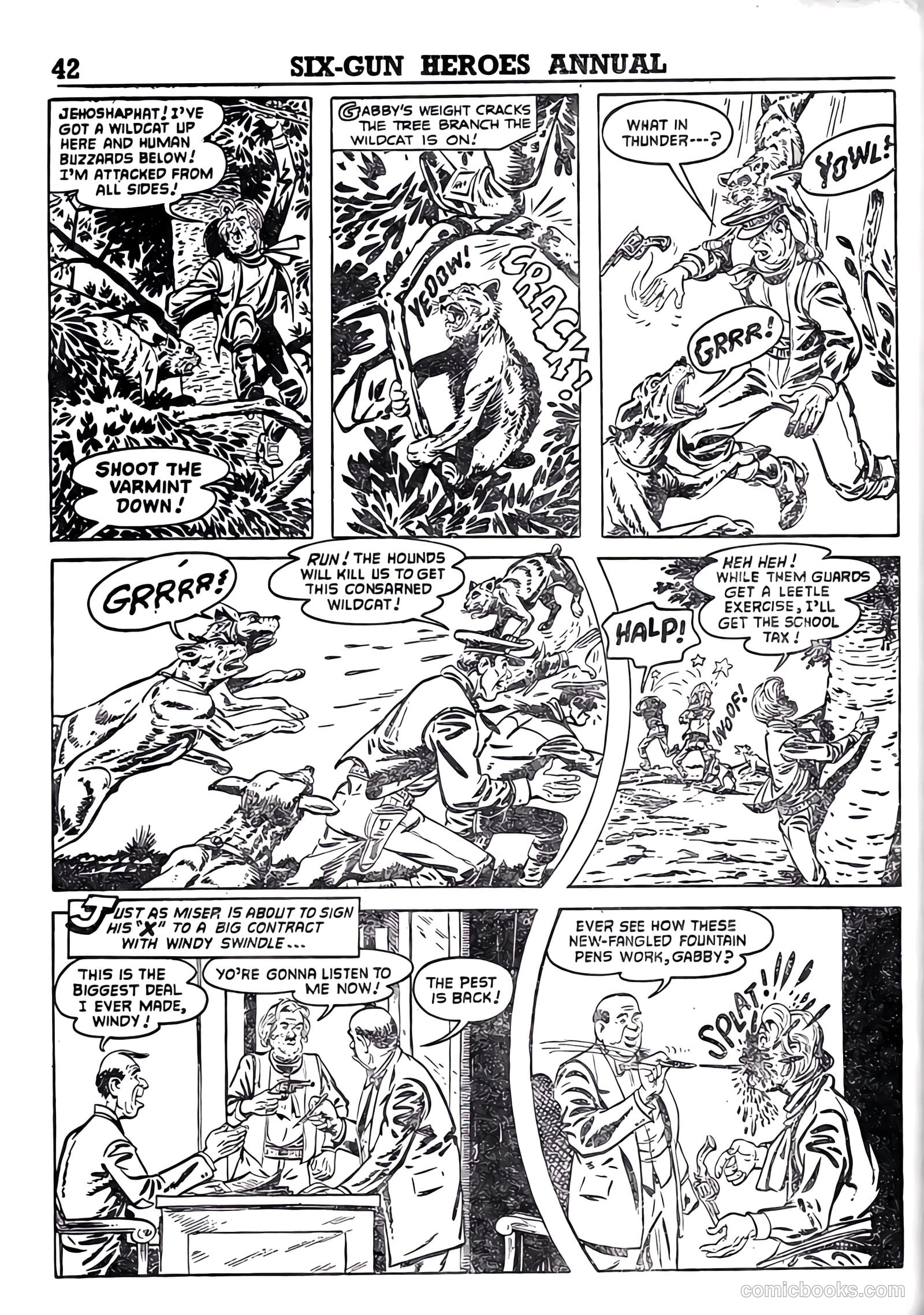 Six-Gun Heroes Western Comic Annual #4 — page 43 of 97