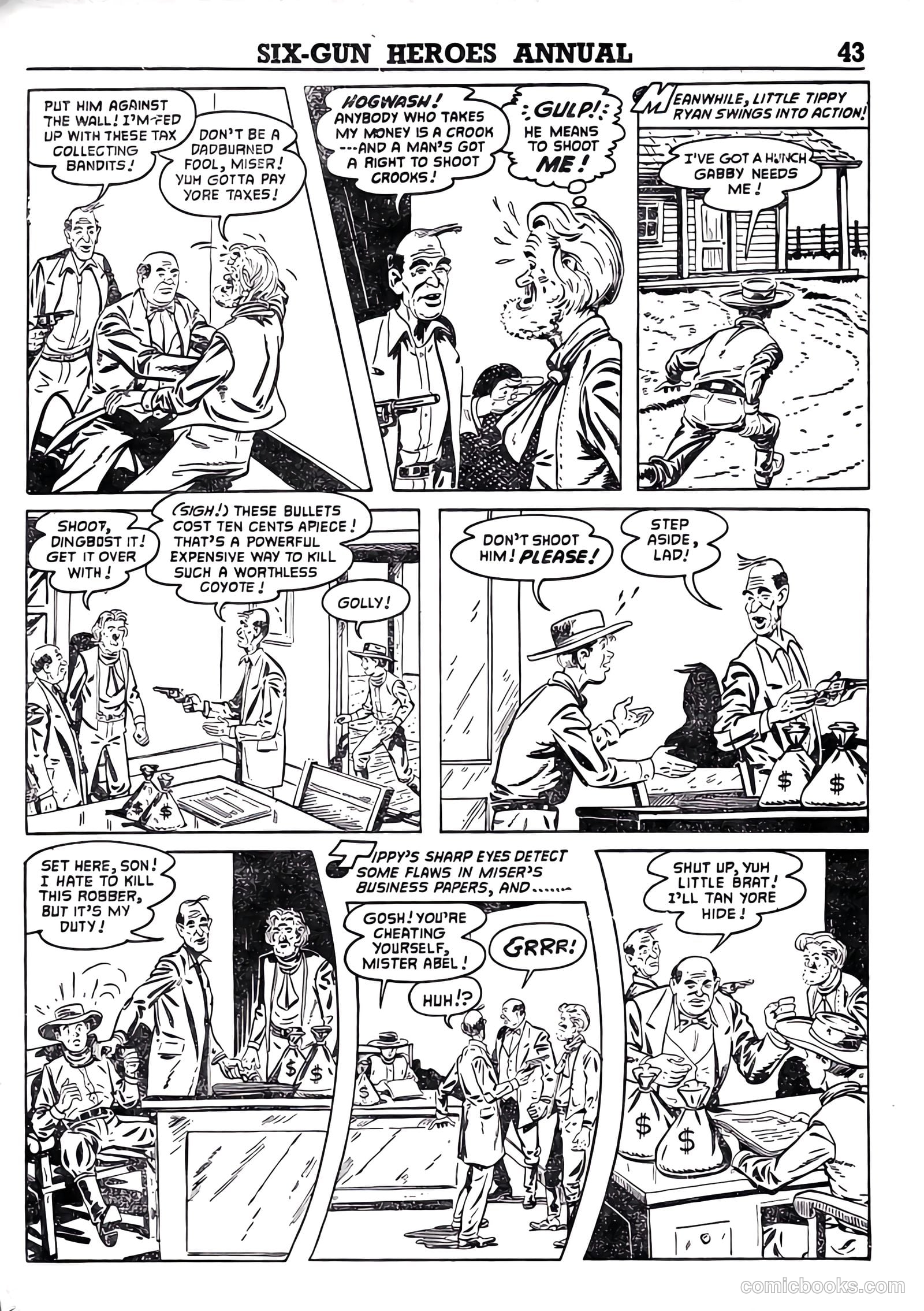 Six-Gun Heroes Western Comic Annual #4 — page 44 of 97