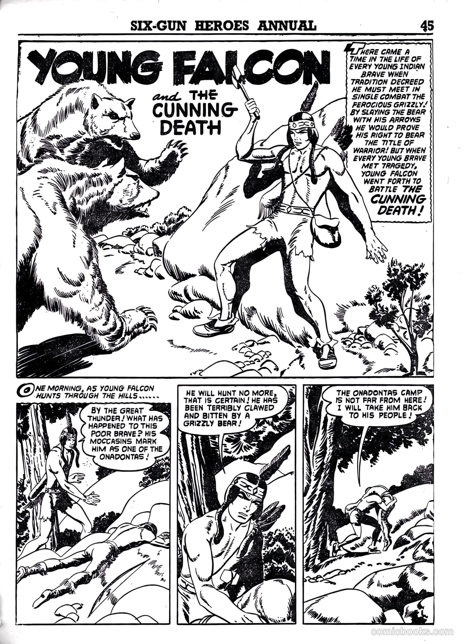 Six-Gun Heroes Western Comic Annual #4 — page 46 of 97