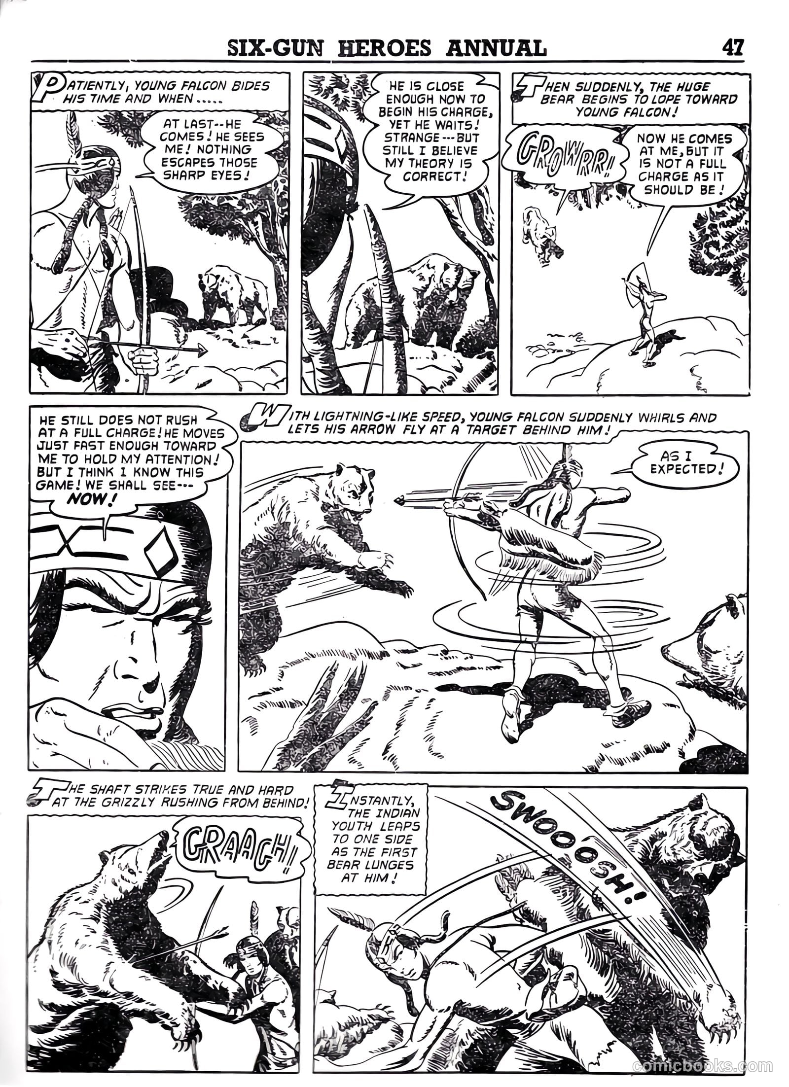 Six-Gun Heroes Western Comic Annual #4 — page 48 of 97