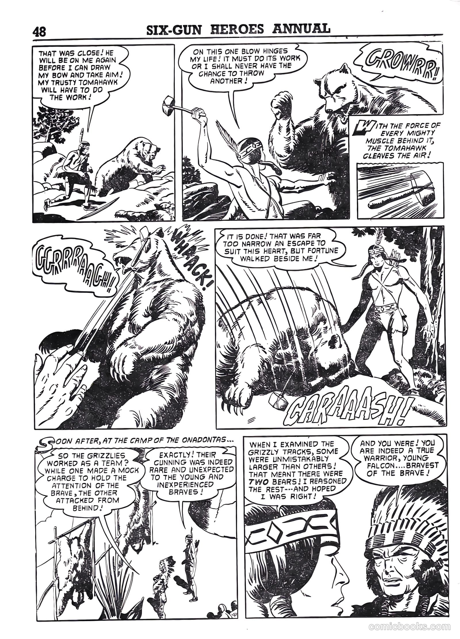 Six-Gun Heroes Western Comic Annual #4 — page 49 of 97
