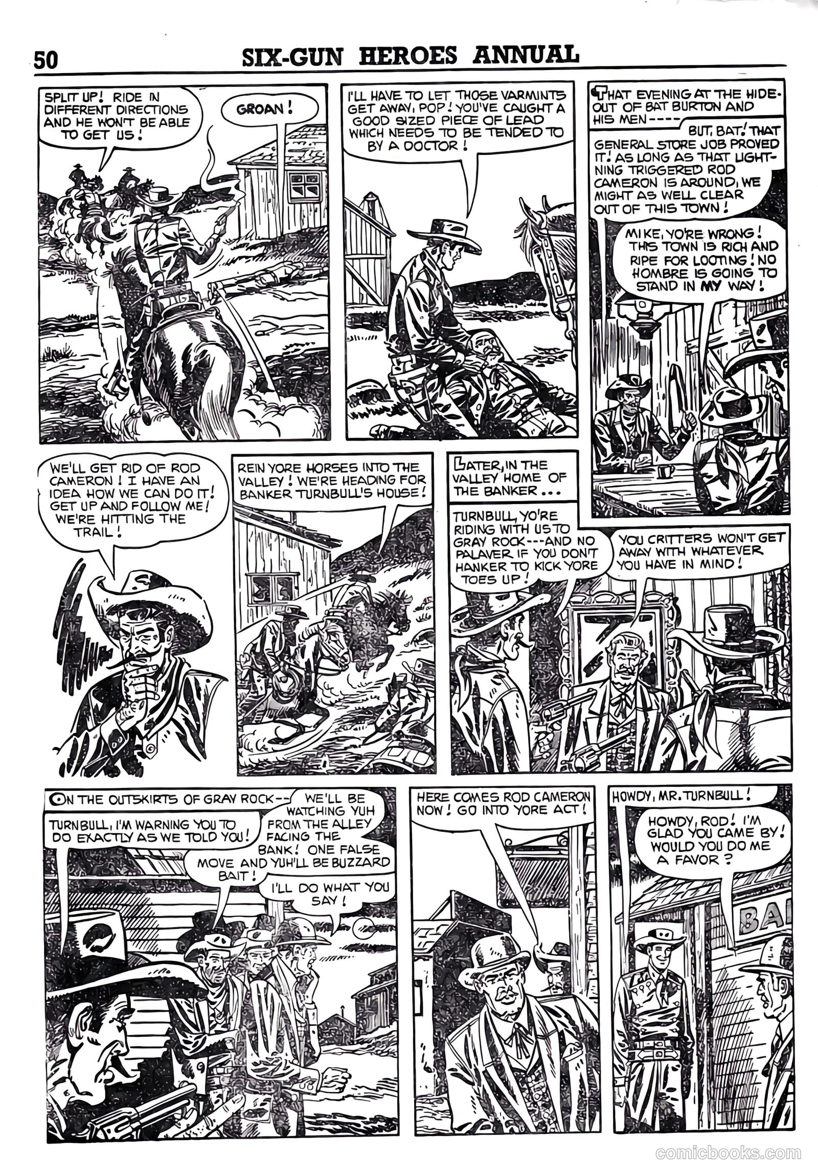 Six-Gun Heroes Western Comic Annual #4 — page 51 of 97
