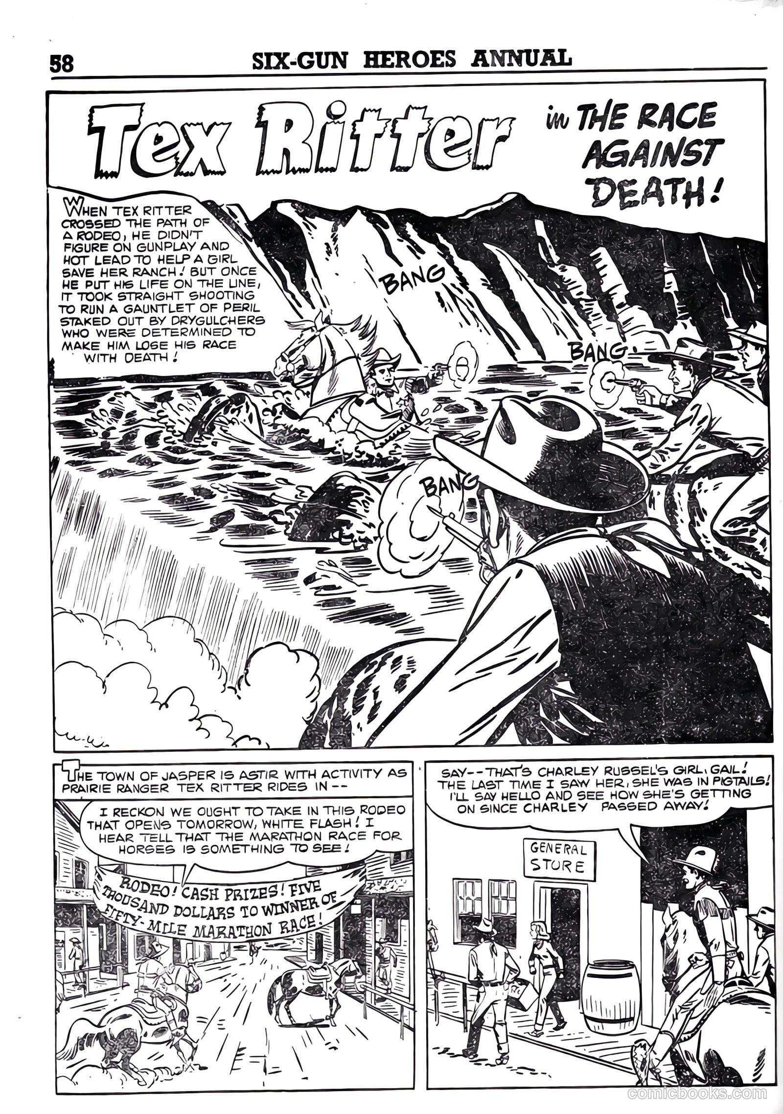 Six-Gun Heroes Western Comic Annual #4 — page 59 of 97
