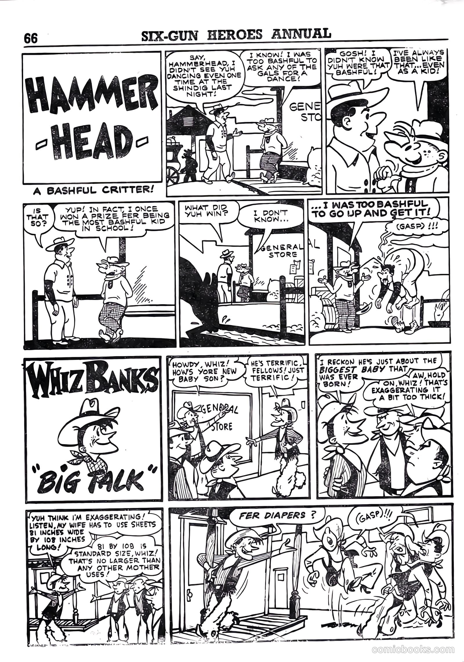 Six-Gun Heroes Western Comic Annual #4 — page 67 of 97