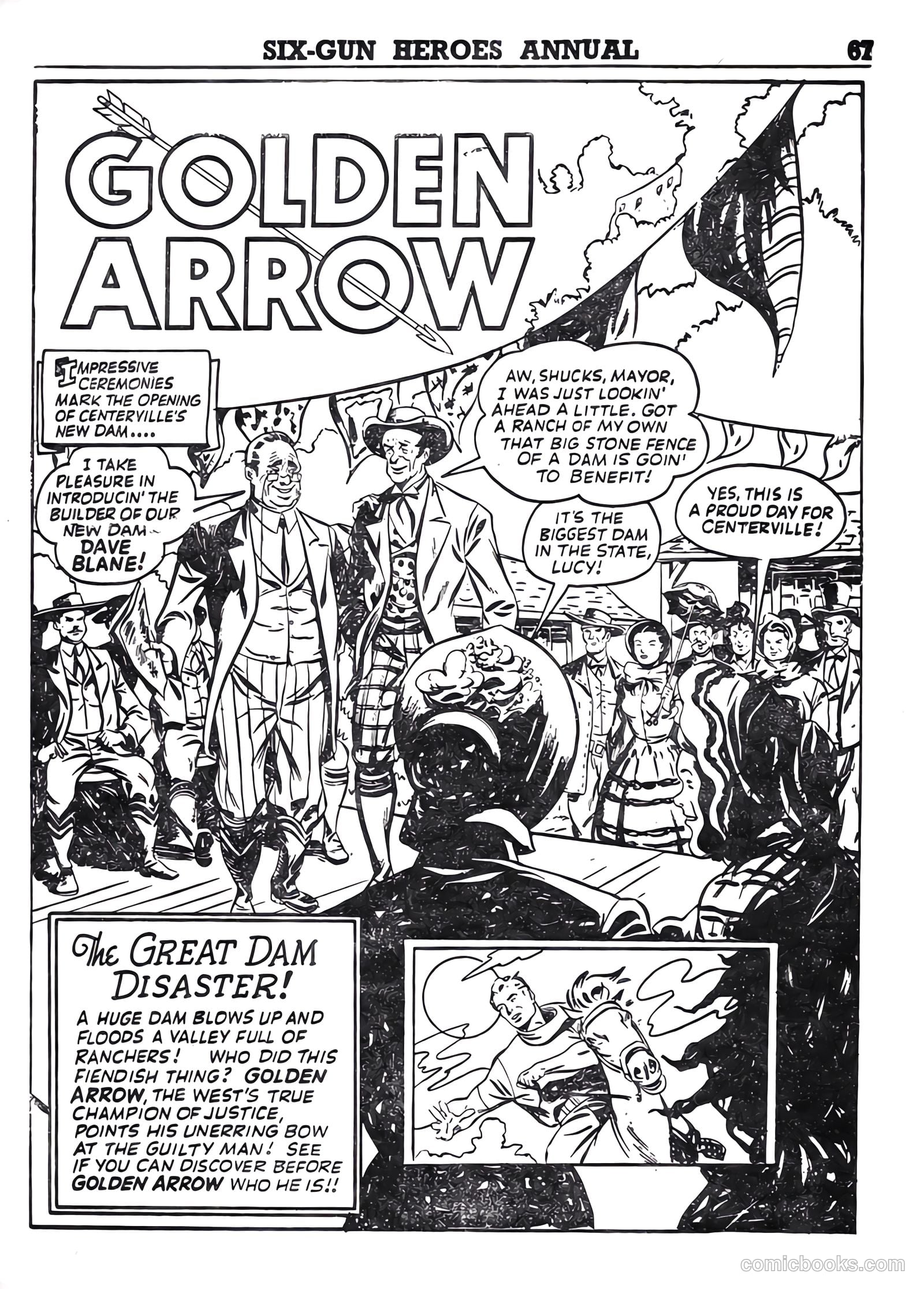 Six-Gun Heroes Western Comic Annual #4 — page 68 of 97