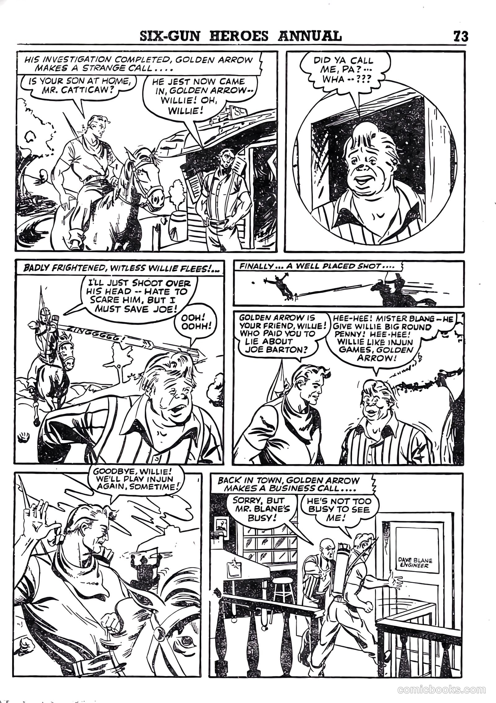 Six-Gun Heroes Western Comic Annual #4 — page 74 of 97