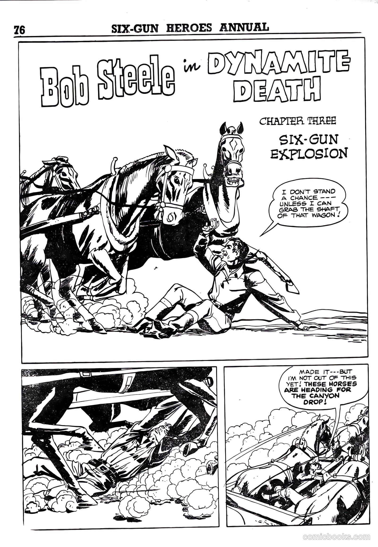 Six-Gun Heroes Western Comic Annual #4 — page 77 of 97