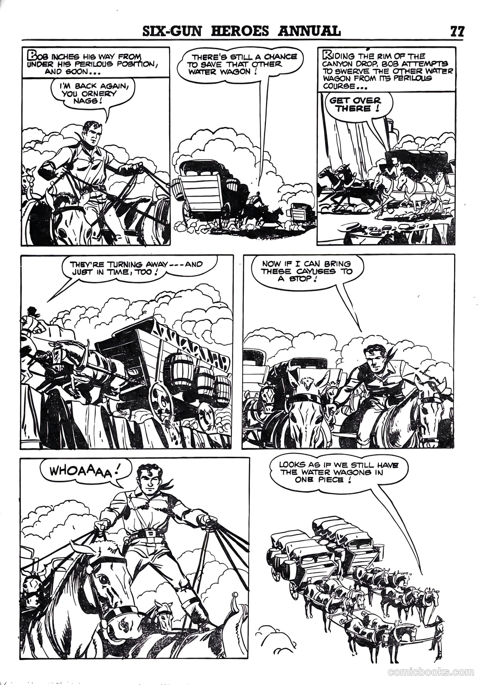 Six-Gun Heroes Western Comic Annual #4 — page 78 of 97