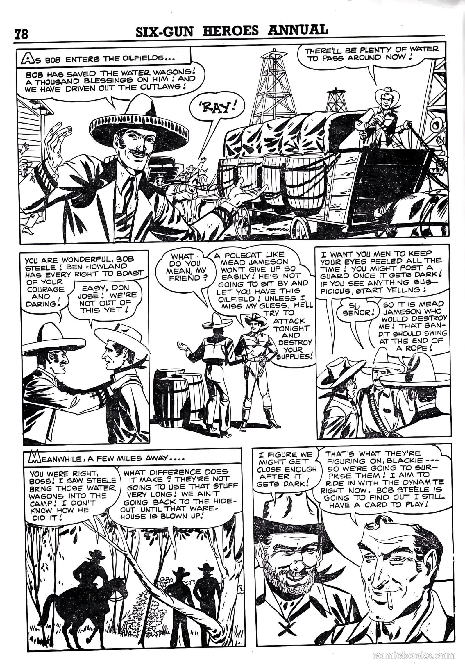 Six-Gun Heroes Western Comic Annual #4 — page 79 of 97