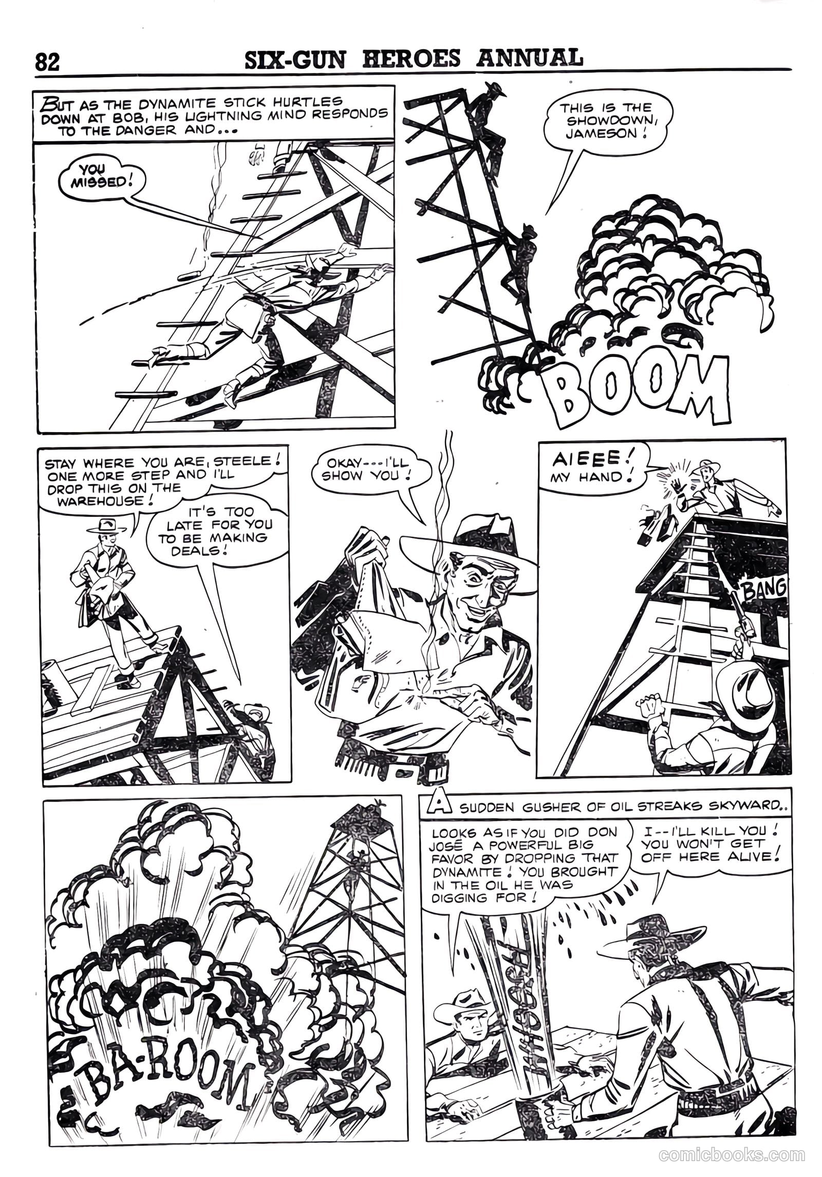 Six-Gun Heroes Western Comic Annual #4 — page 83 of 97