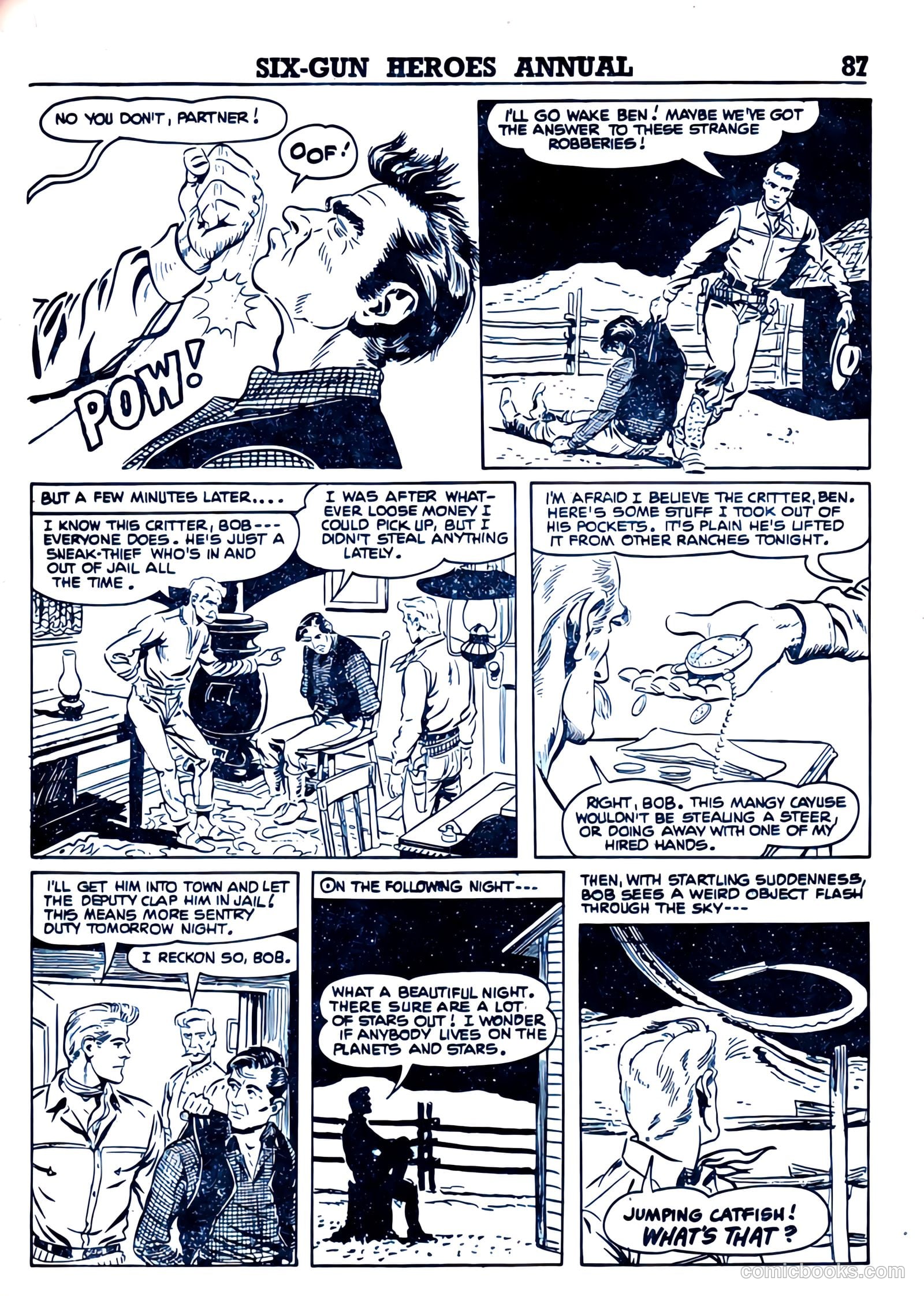 Six-Gun Heroes Western Comic Annual #4 — page 88 of 97